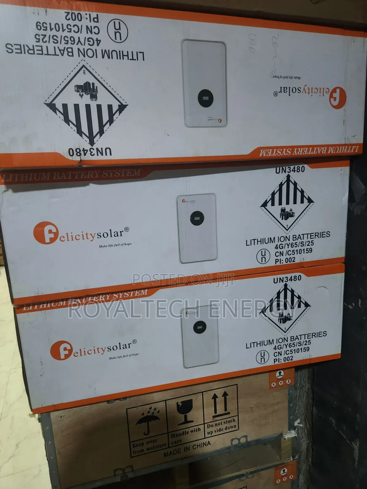5kwh Felicity Lithium Batteries 24v
