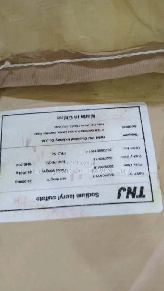 Sodium Lauryl Sulfate (Sls ) Powder