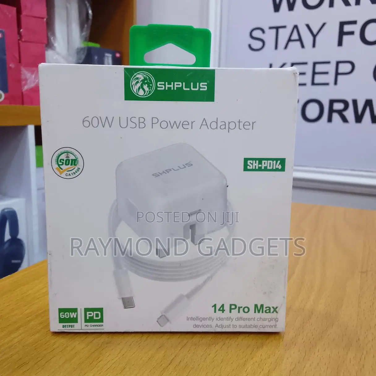 Shplus 60w Usb-C Charger Sh-Pd14 – Fast Pd Charger