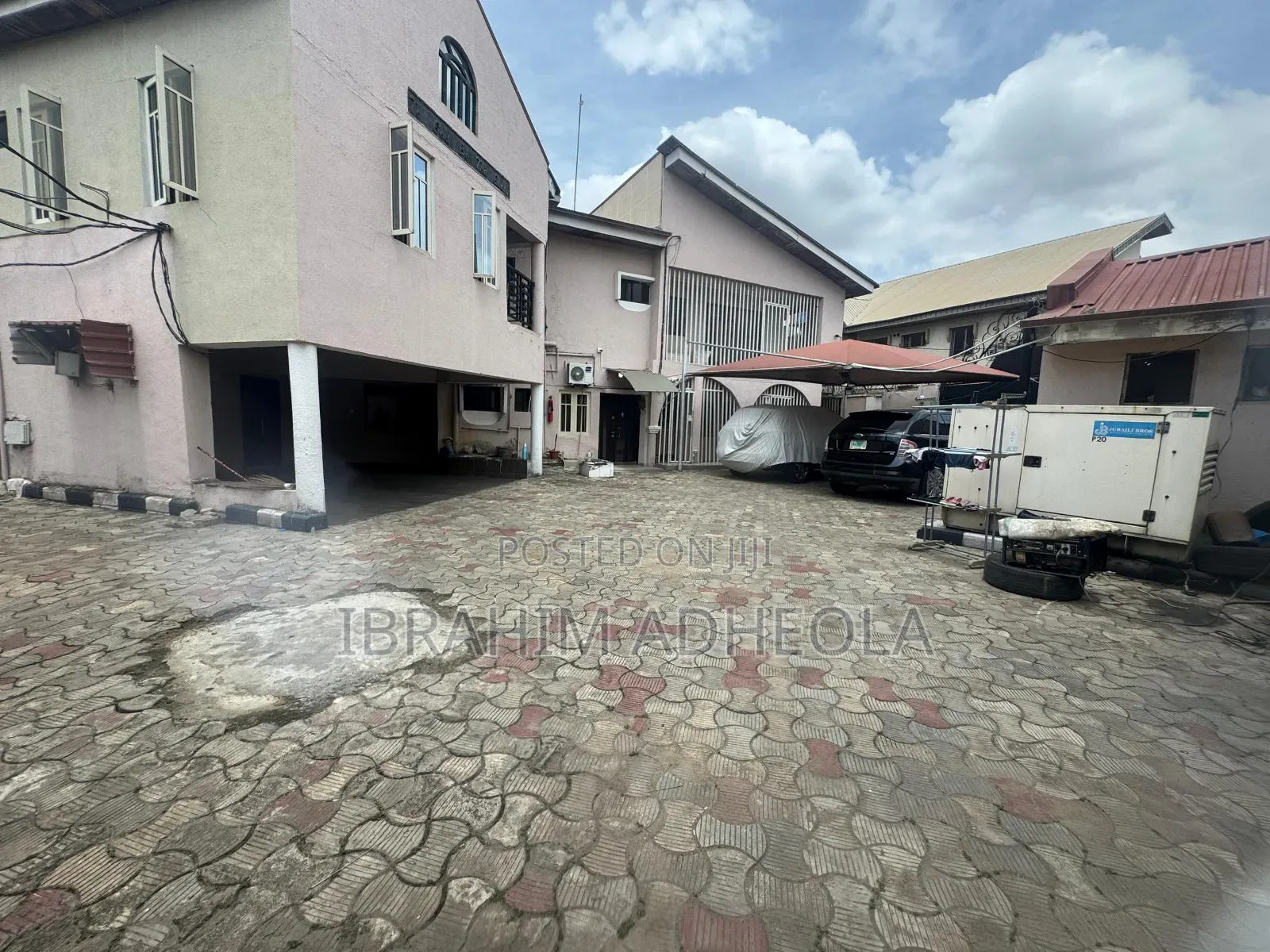 Land Measuring 1200sqm With a Demolishable Structure