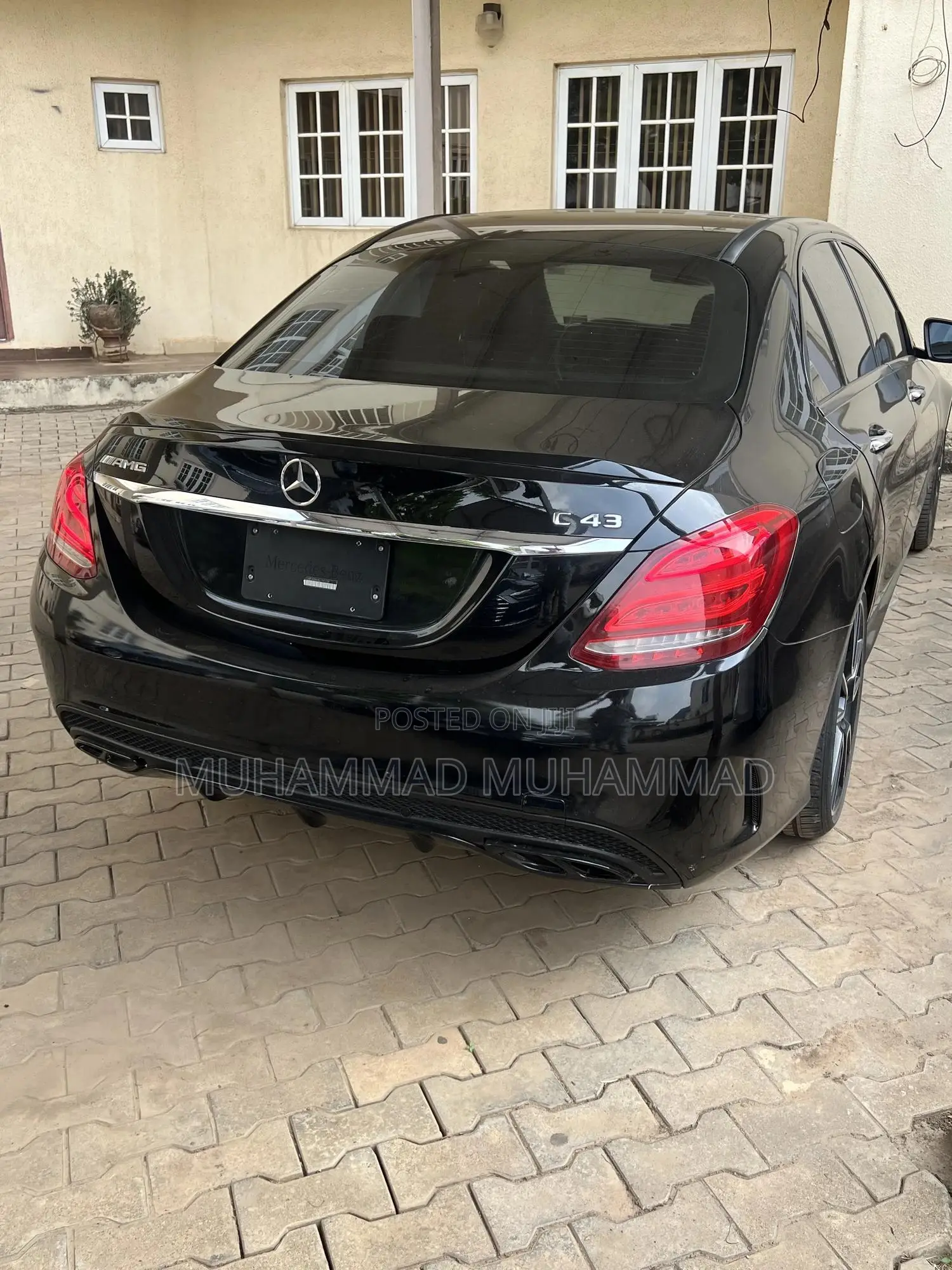 Mercedes-Benz C43 4Matic Sedan AWD (3.0L V6 9AM) 2017 Black