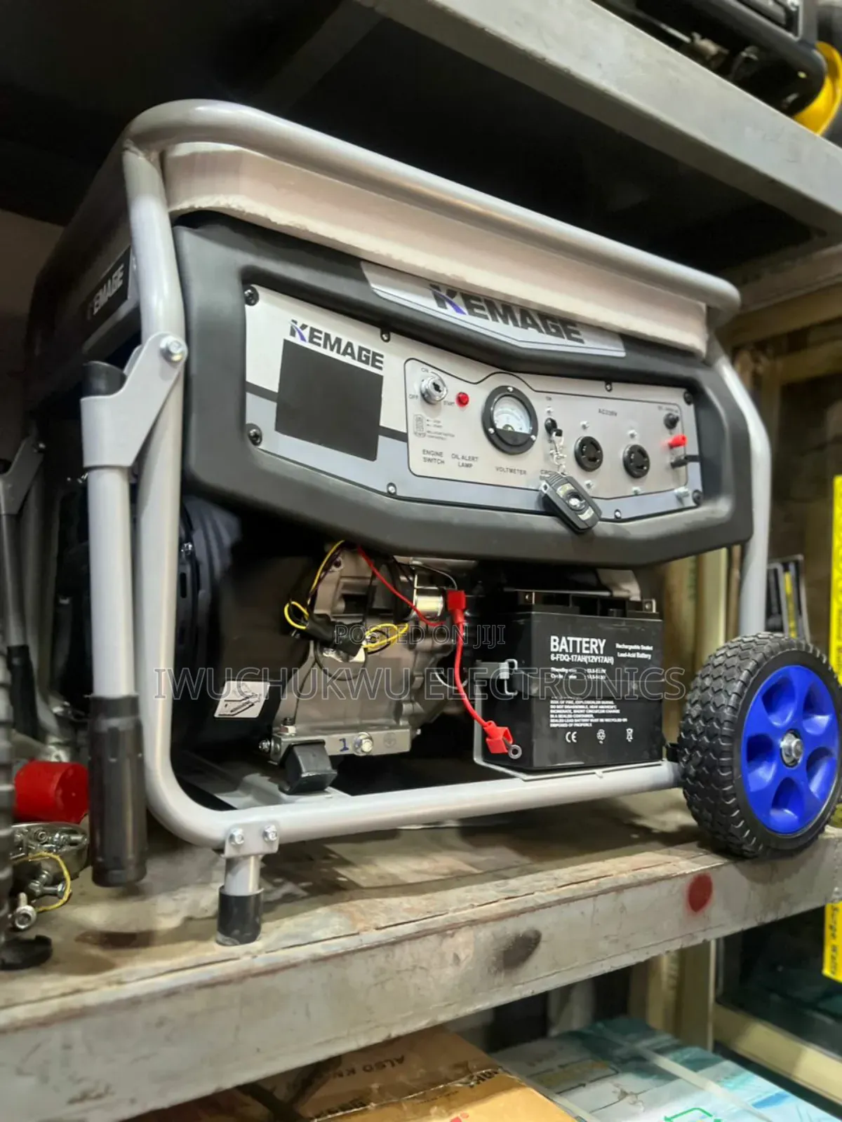 Kemage 10.5kva Petrol Generator Model Km11000e2r Complete Copper Coil