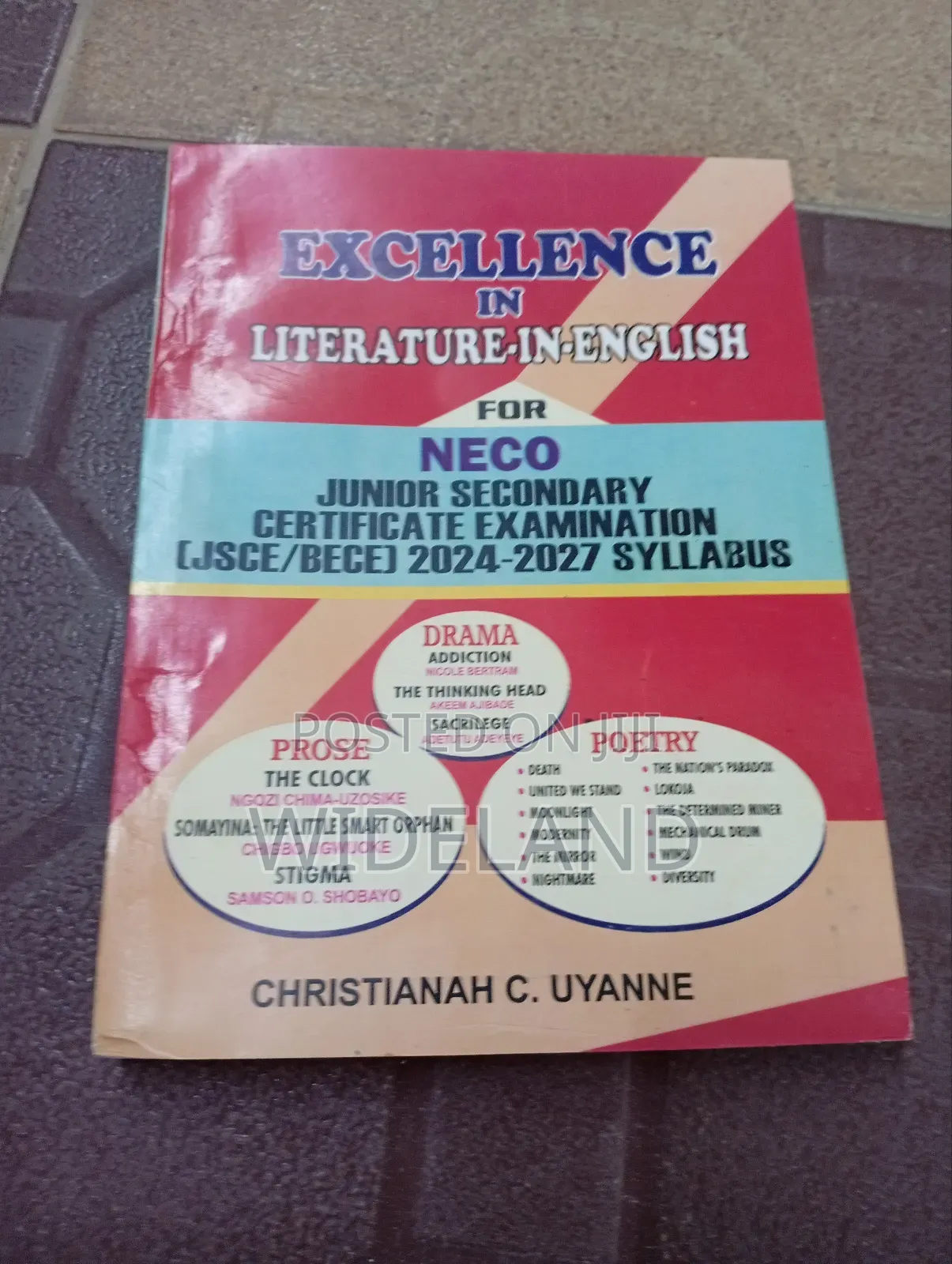Excellence in Literature in English for Junior Secondary Students