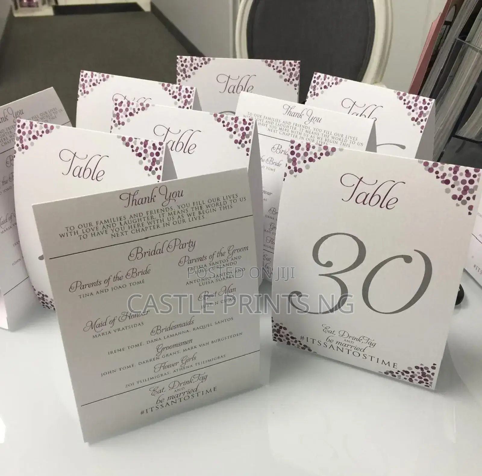 Table Tents