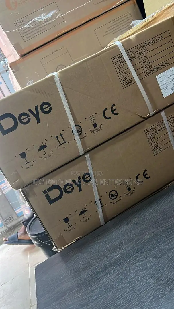 Deye 5kwh 48v Solar Lithium Iron Battery
