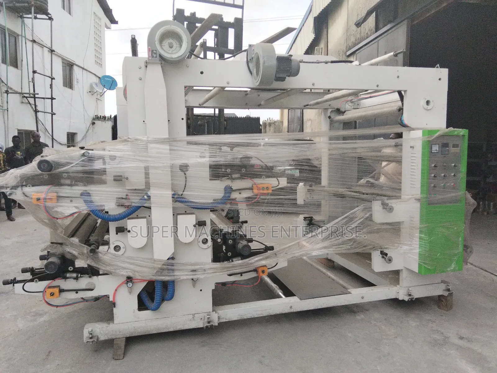 4 Colour Flexo Nylon Colour Printing Machine Long Frame