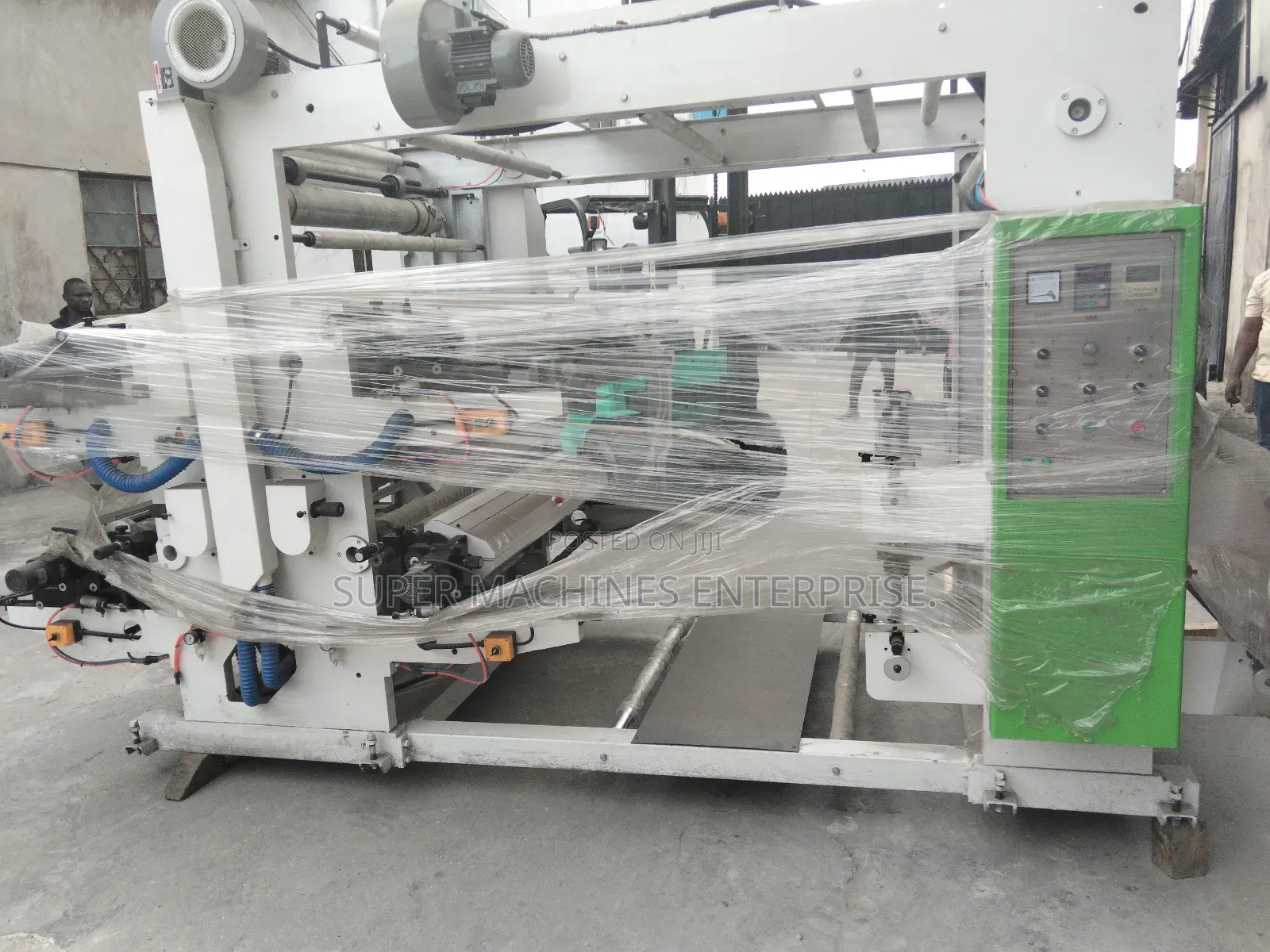 4 Colour Flexo Nylon Colour Printing Machine Long Frame