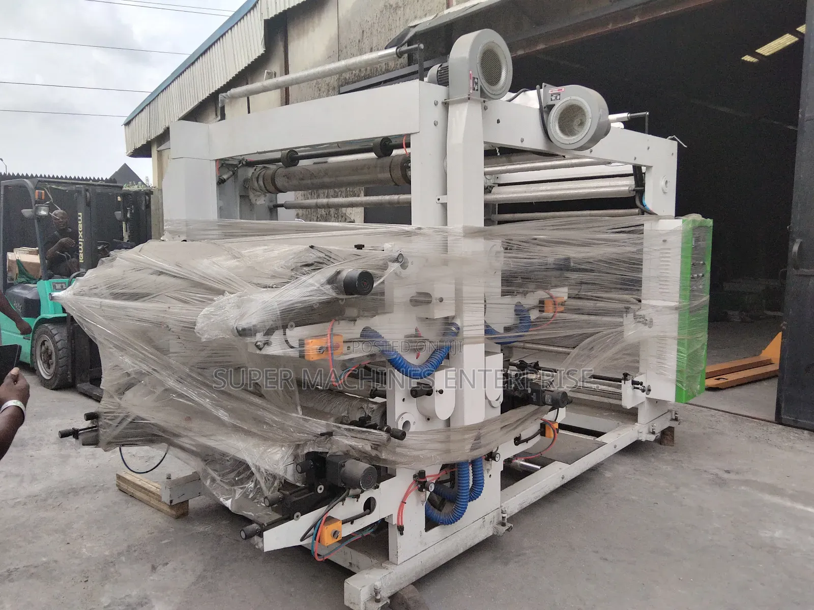 4 Colour Flexo Nylon Colour Printing Machine Long Frame