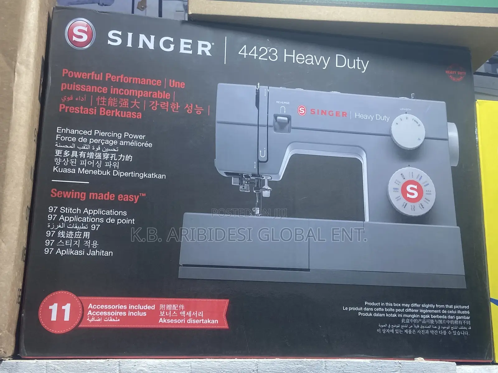 Heavy Duty Singer Domestic Sewing Machine