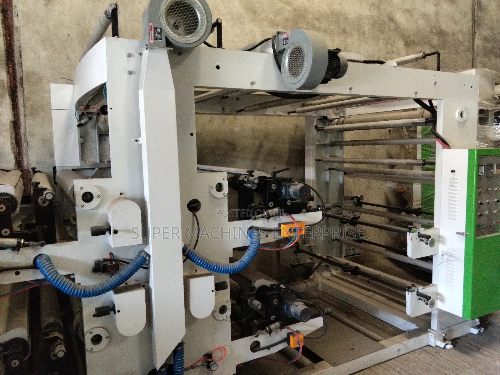 Nylon Printing Machine 4 Colour Flexo Long Frame