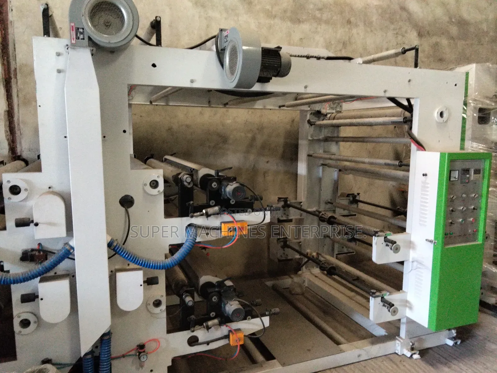 Nylon Printing Machine 4 Colour Flexo Long Frame