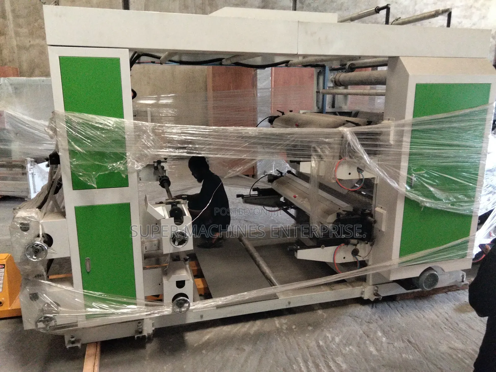 Nylon Printing Machine 4 Colour Flexo Long Frame