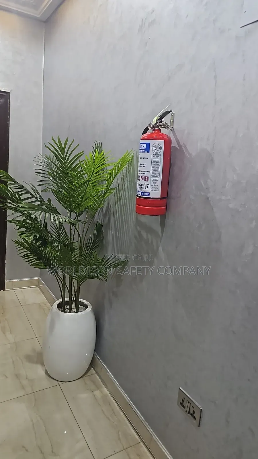 Supply And Installation Of Fire Extinguishers, Smoke Alarm