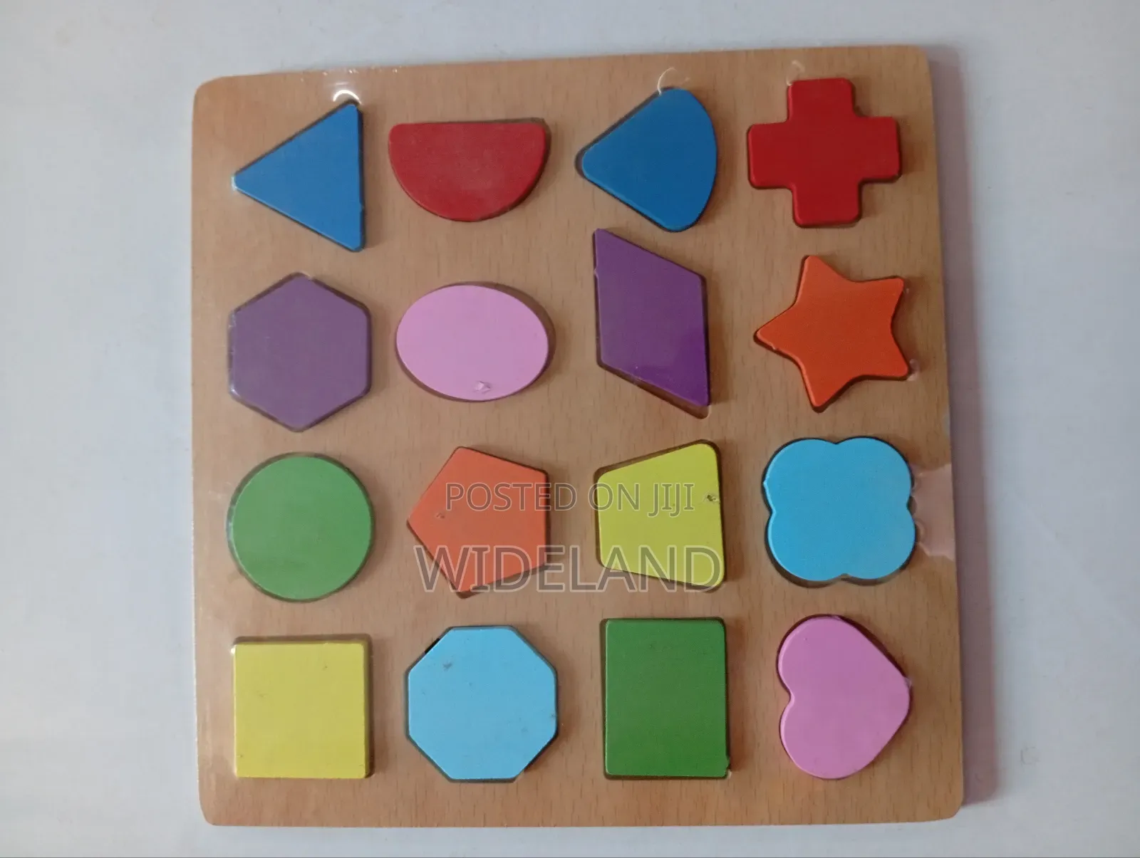 Montessori Alphabet and Shape Board
