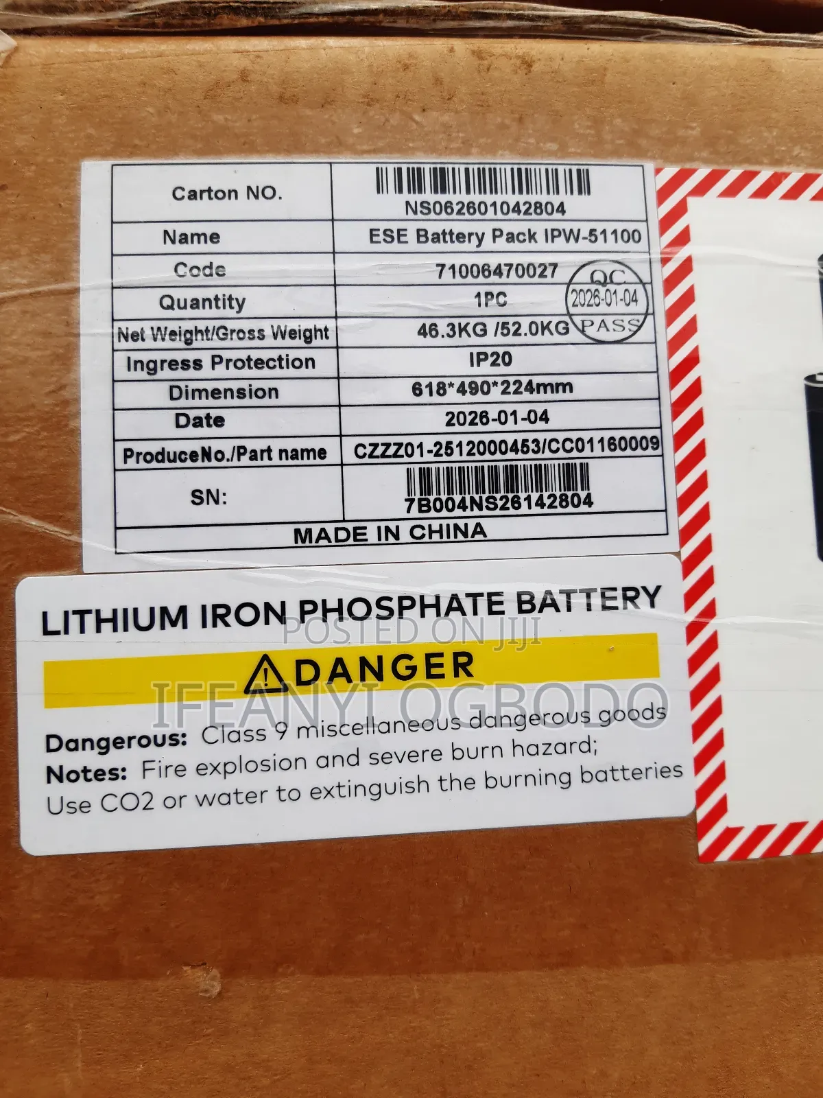 Itel Energy Lithium Ion Battery 5kwh 48v