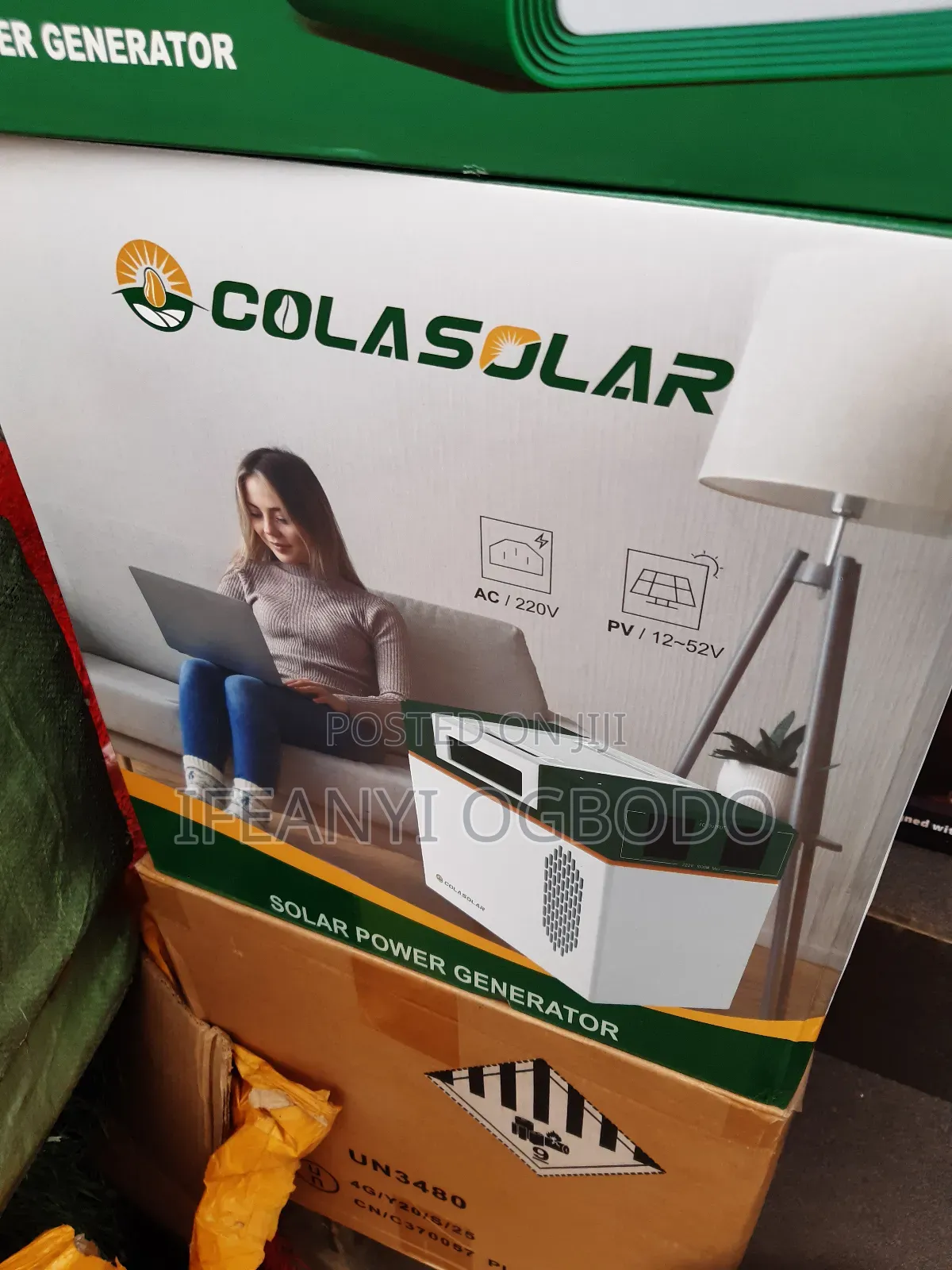 Cola Solar Generator 2kwh