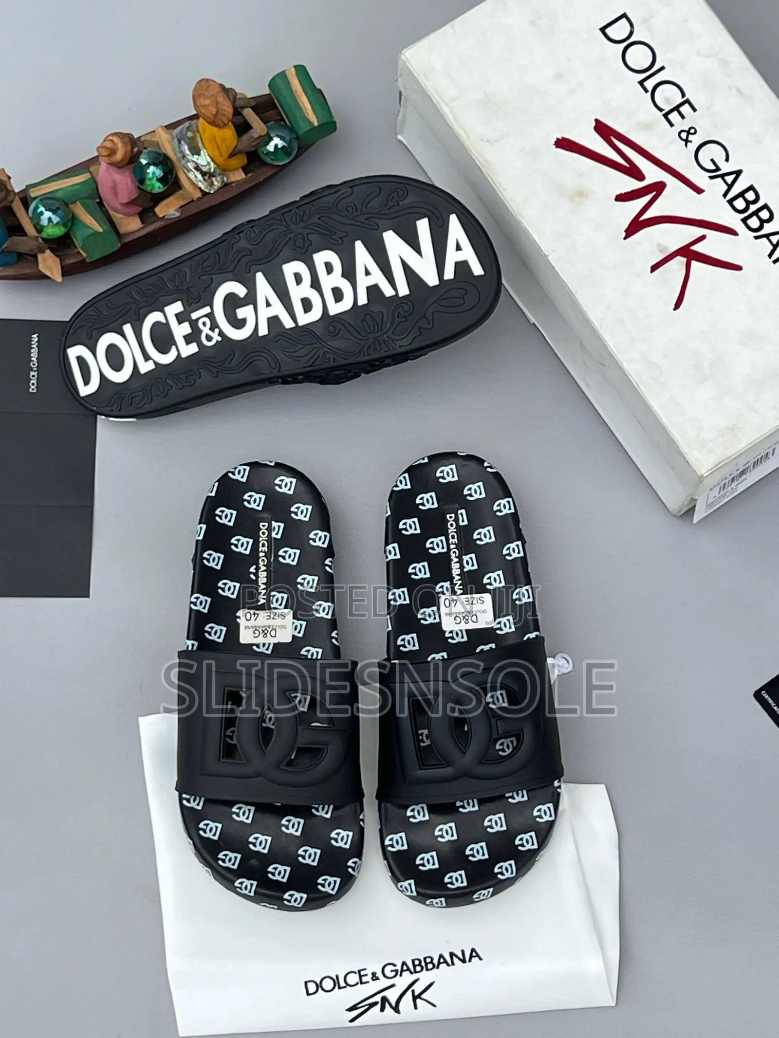 Dolce Gabbana Slides.