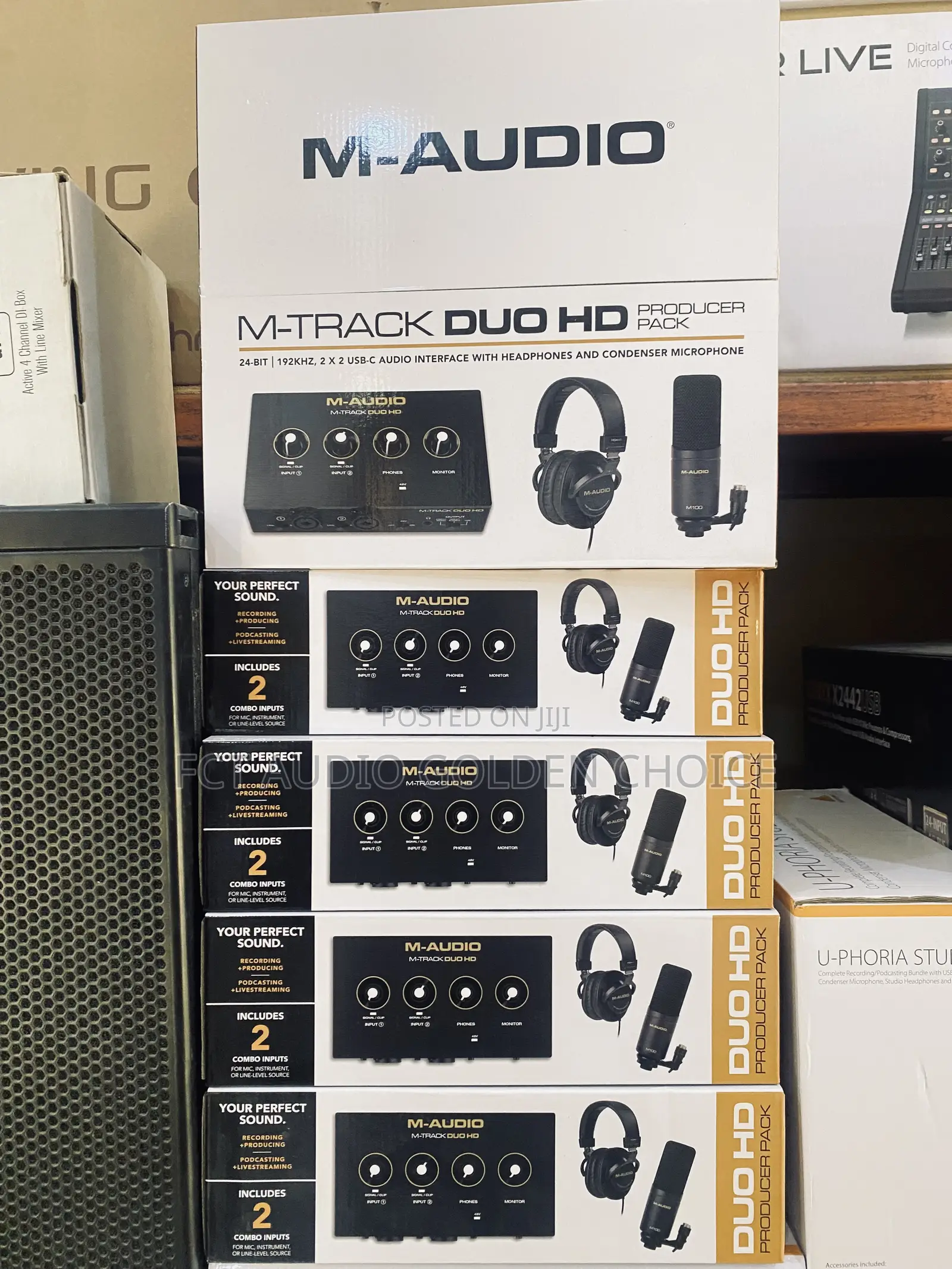 M-Audio M-Track Duo Hd Producer Pack