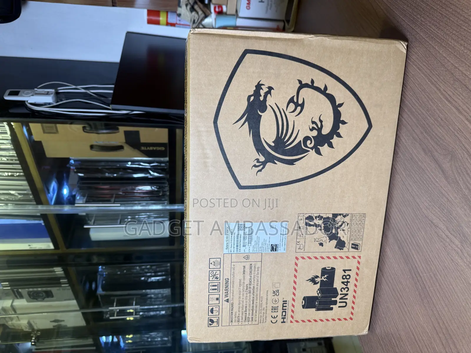 New Laptop MSI Katana 15 16GB Intel Core i7 SSD 1T