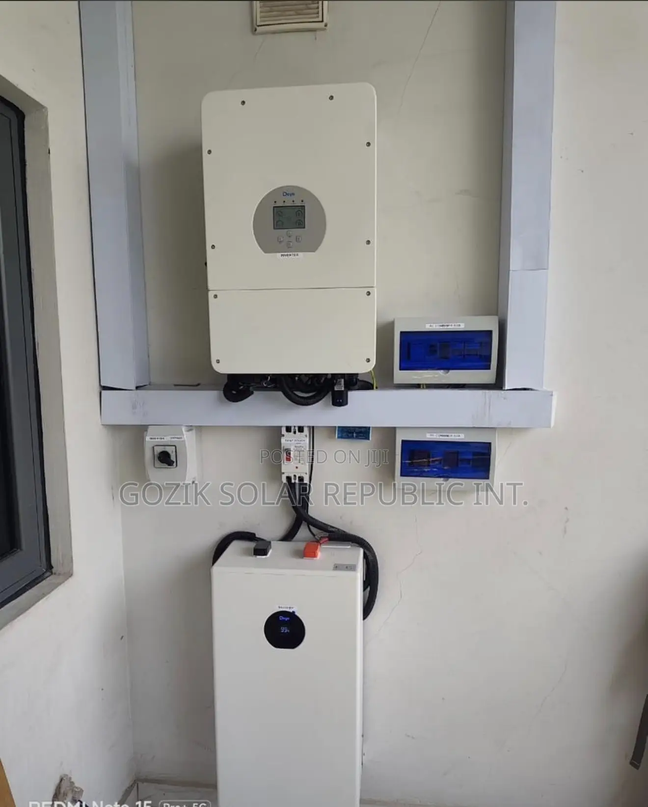 Full Solar System 10kva Deye Inverter and 16kwh Battery Solar Panel