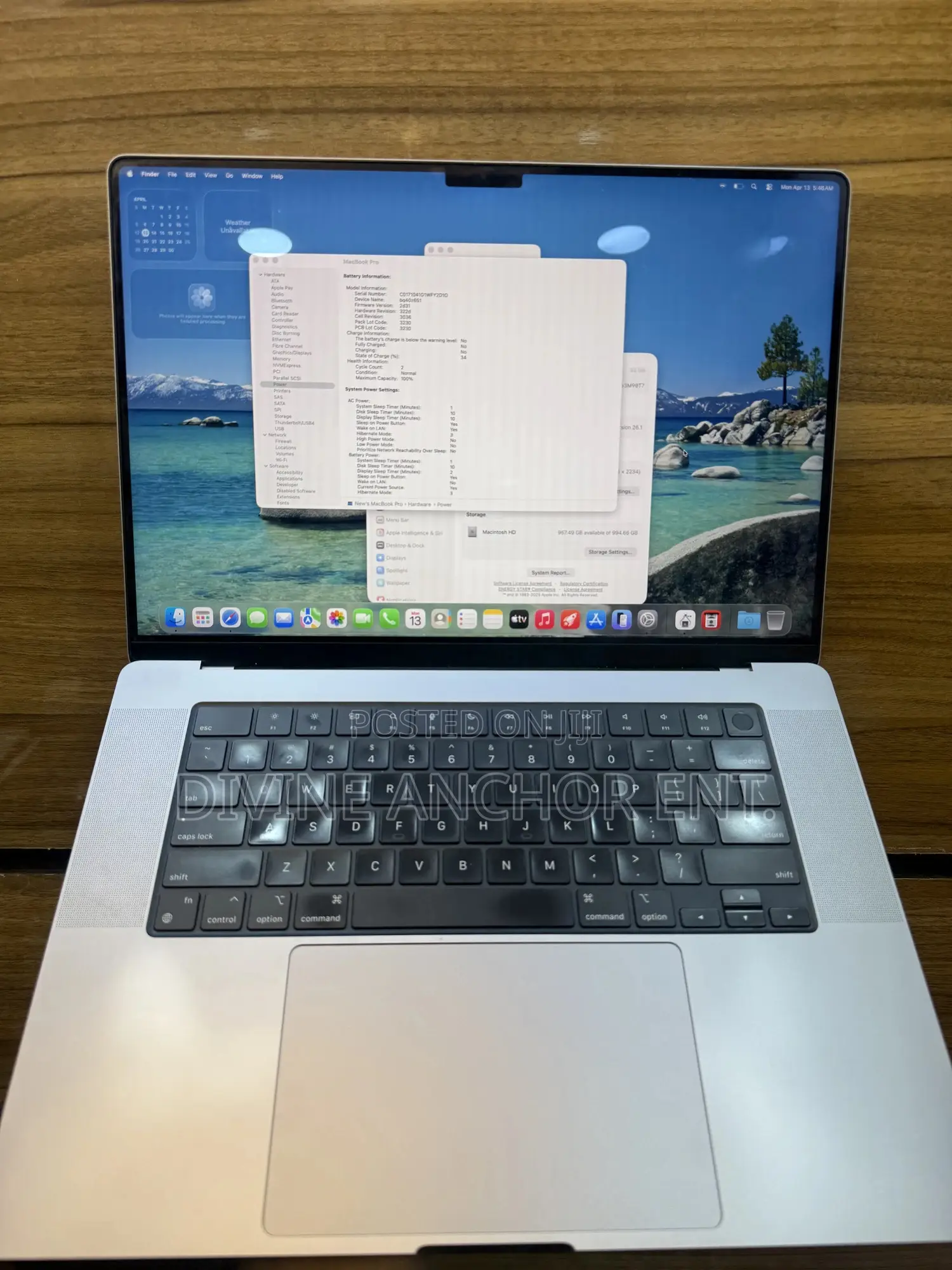 Laptop Apple MacBook Pro 2021 M1 32GB Apple M1 Max SSD 1T