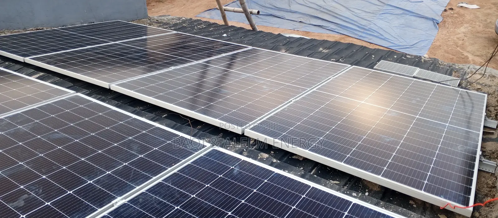 Solar Panel Installation Around Abule Egba