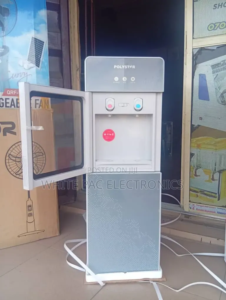 Polystar Hot Cold Water Dispenser With Fridge ( High Quality ) 2 Yrs