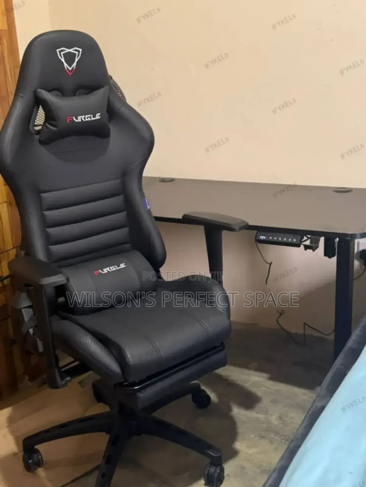 Electric Table and Chair Set