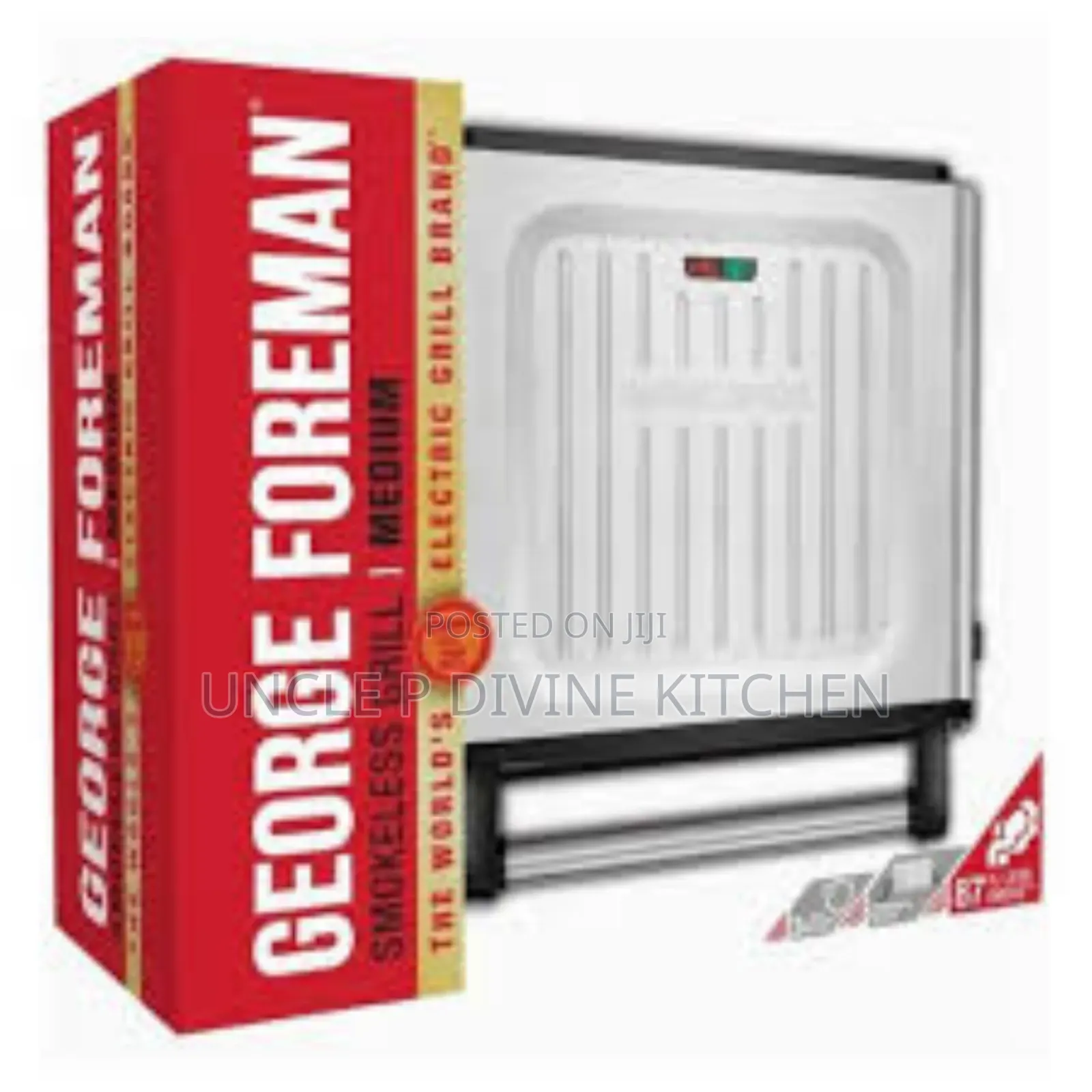 George Foreman Smokeless Grill Medium, Model 28000, 1500w and It's