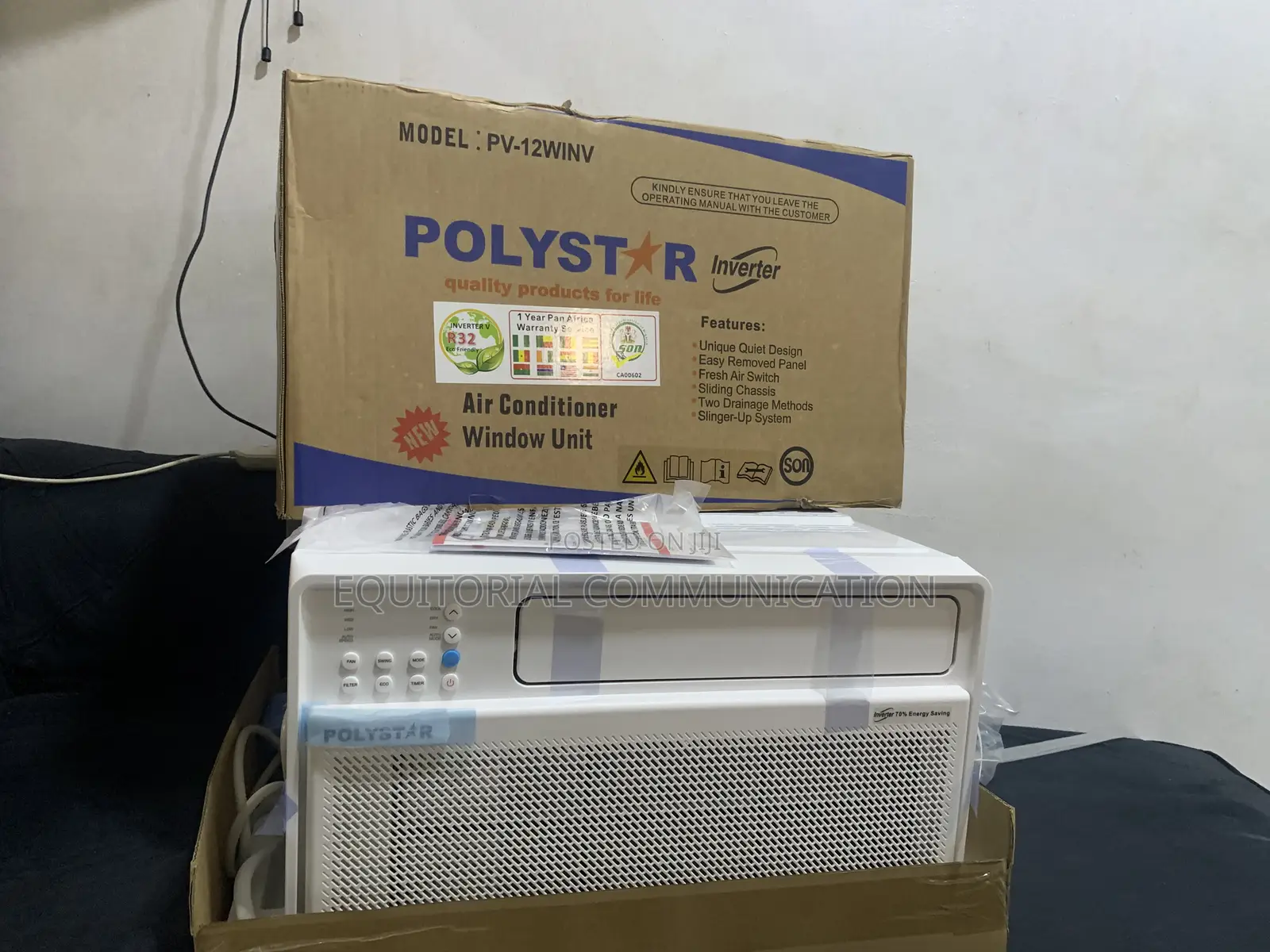 Polystar Pv-12winv – Smart Inverter Window Air Conditioner