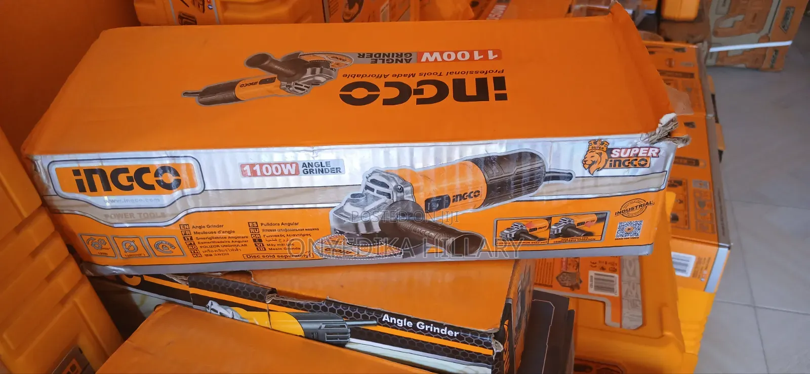 1100w Ingco Angle Grinder