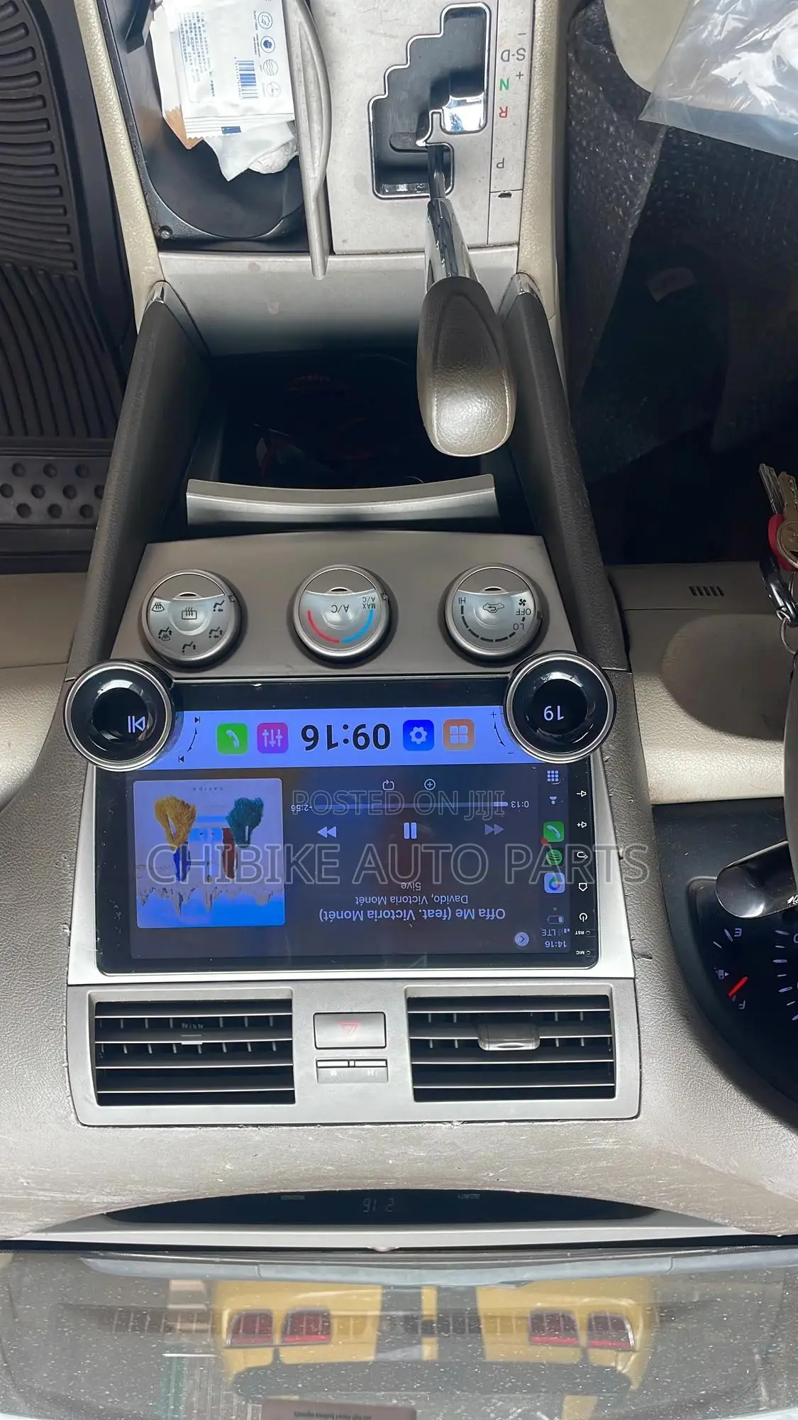 Camry 2007-2011 Two Nub Apple Carplay Navigation Screen
