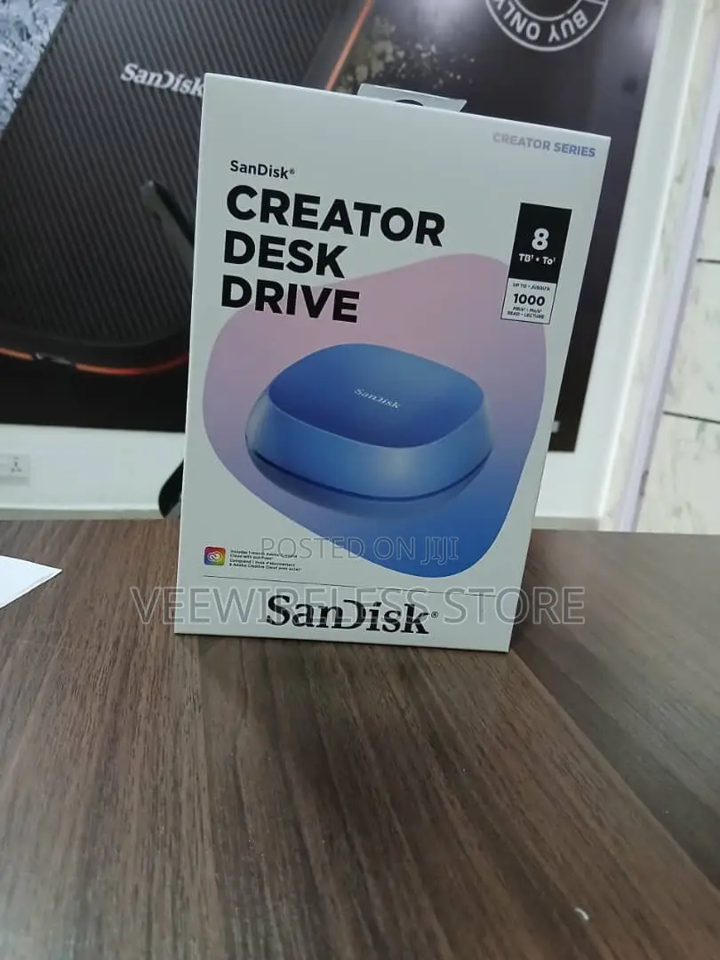 8tb Creator Desk Drive Sandisk