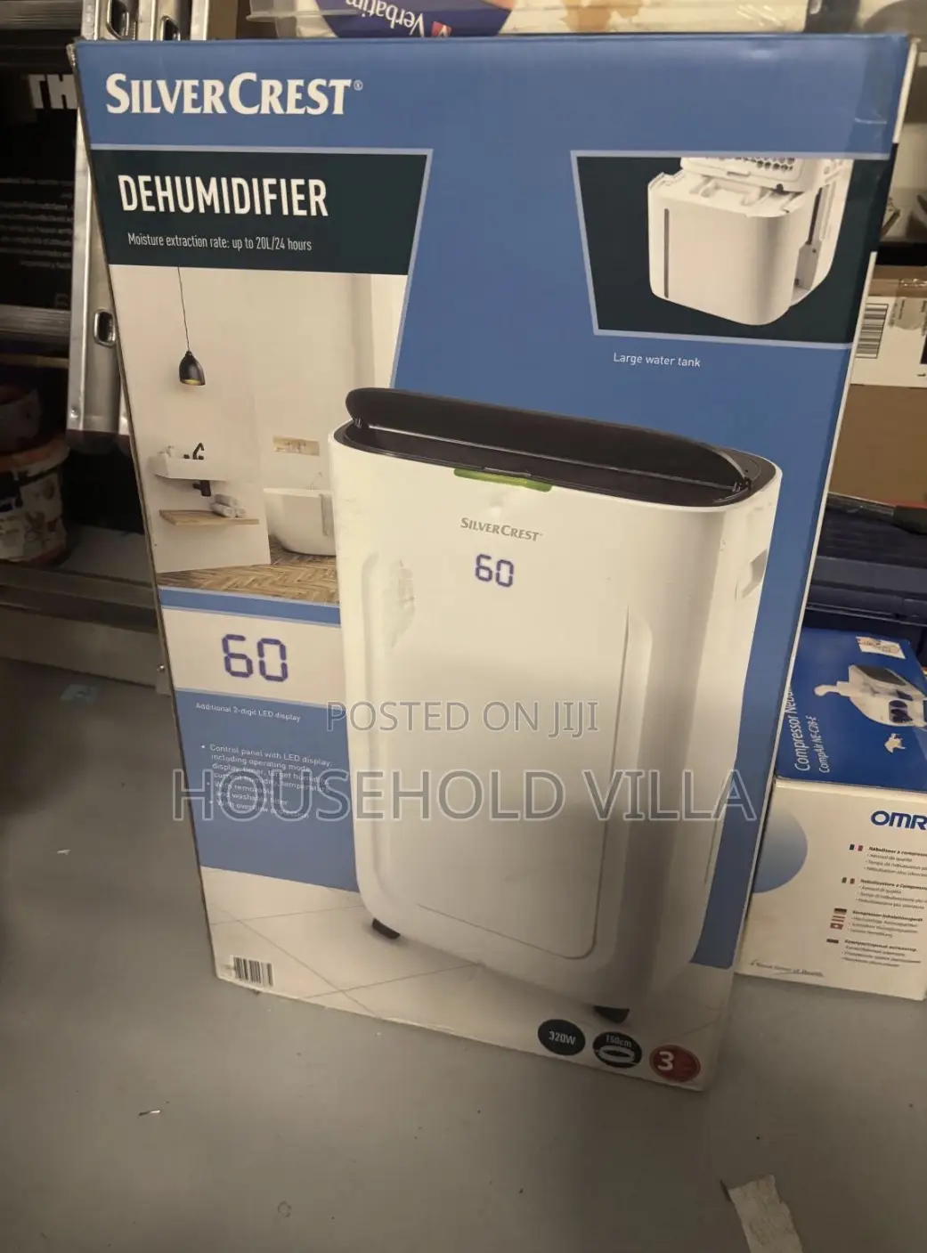 Silvercrest 20l Dehumidifier