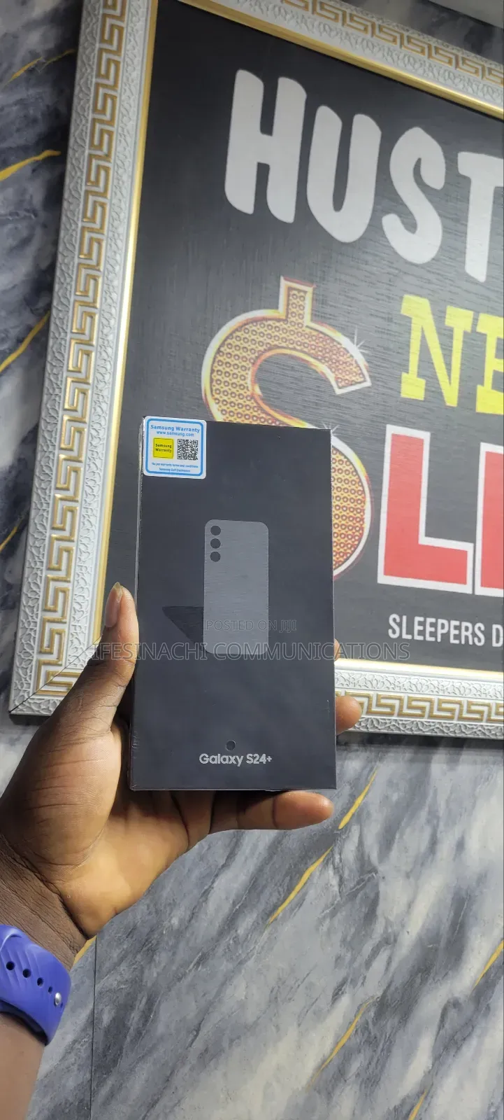 New Samsung Galaxy S24 Plus 256 GB Black