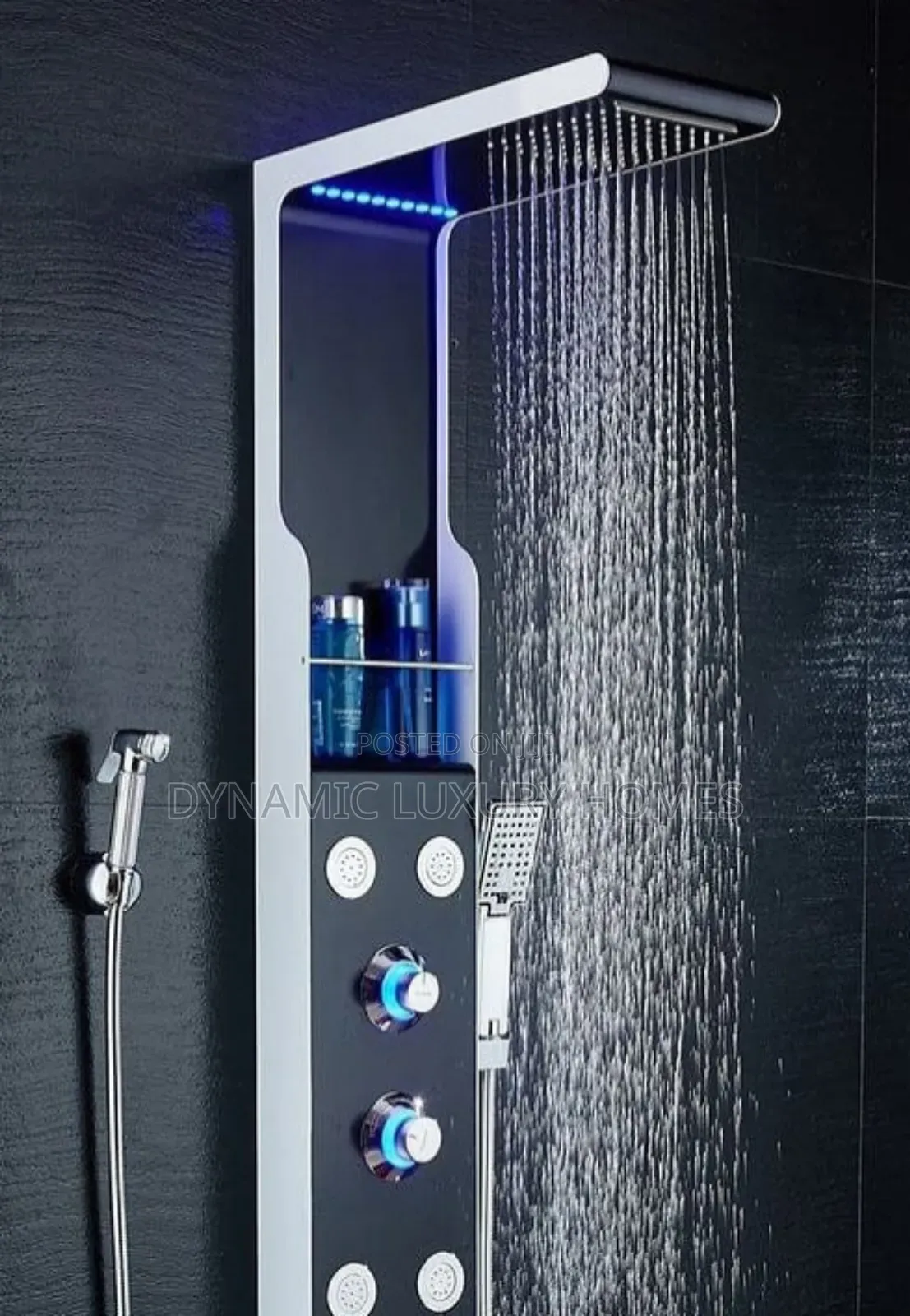Luxury Elegant Power Shower Mixer, Hot and Cold