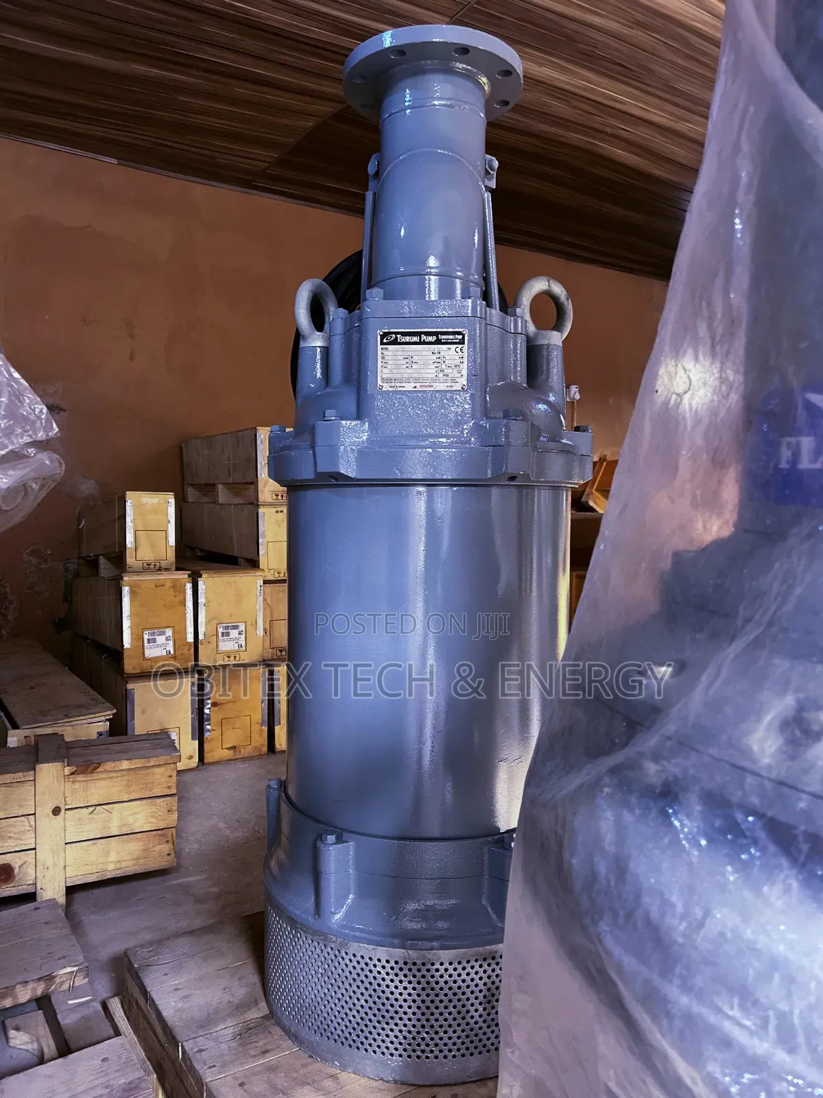Tsurumi 45kw Industrial Submersible Pump (Lh645-50) – 6 Inch Discharge