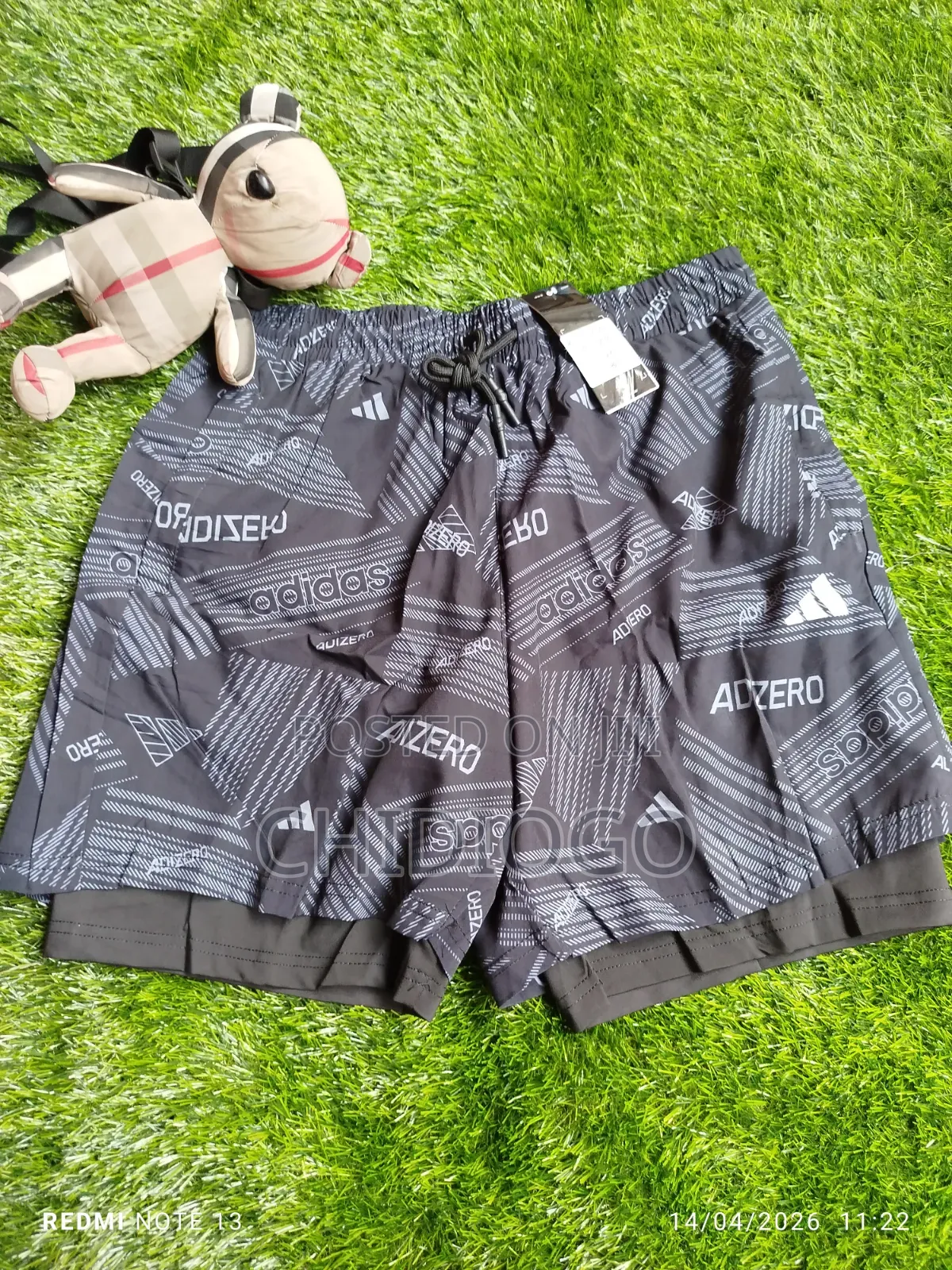 Gym Shorts With Inner Tights.Whatsapp)