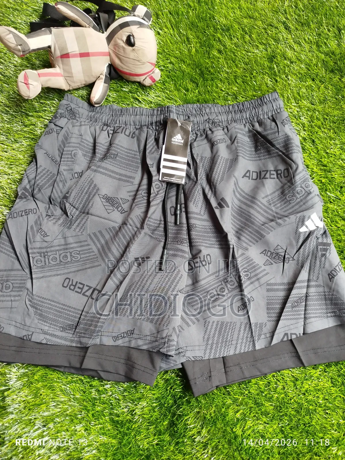 Gym Shorts With Inner Tights.Whatsapp)