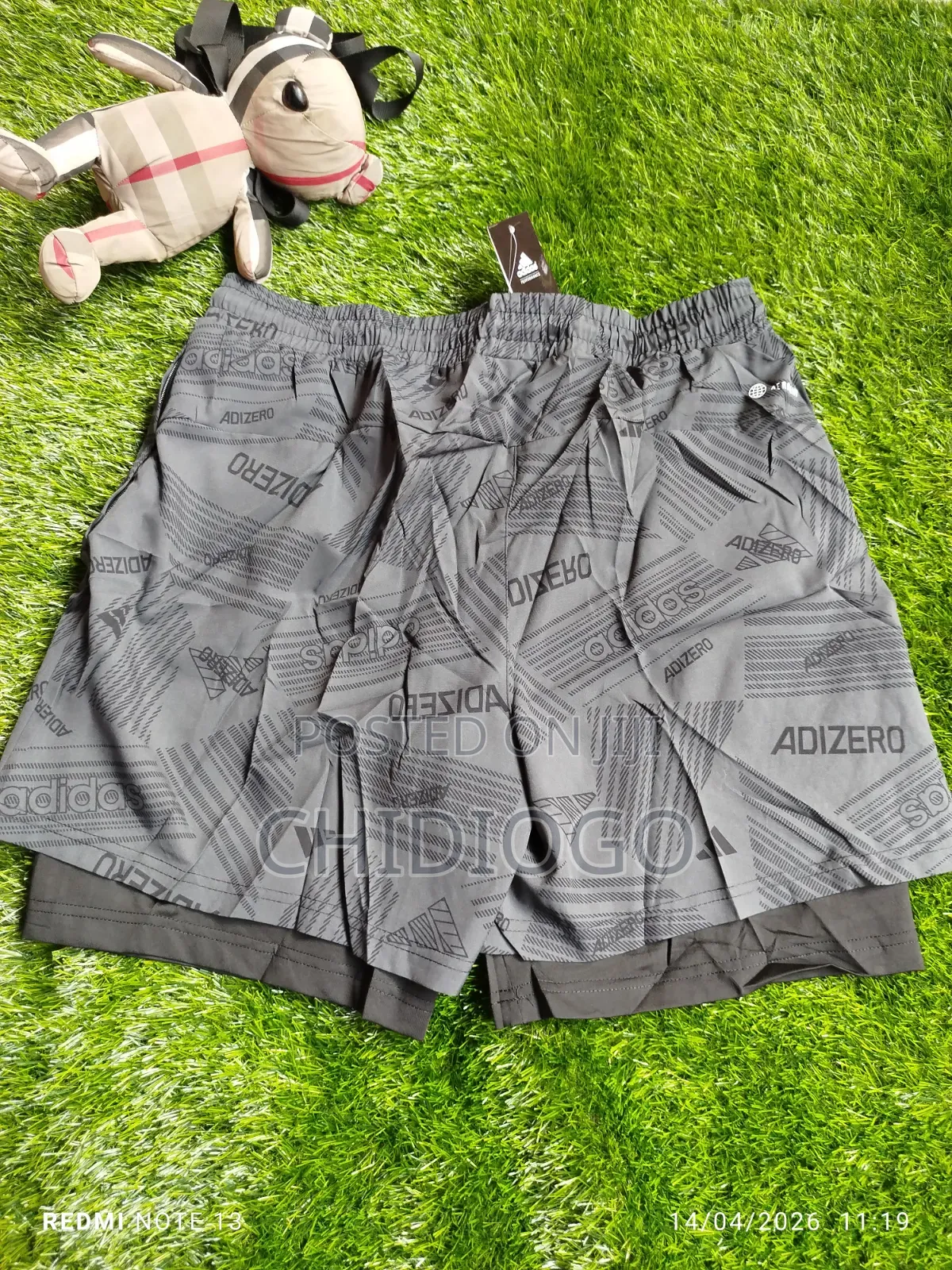 Gym Shorts With Inner Tights.Whatsapp)