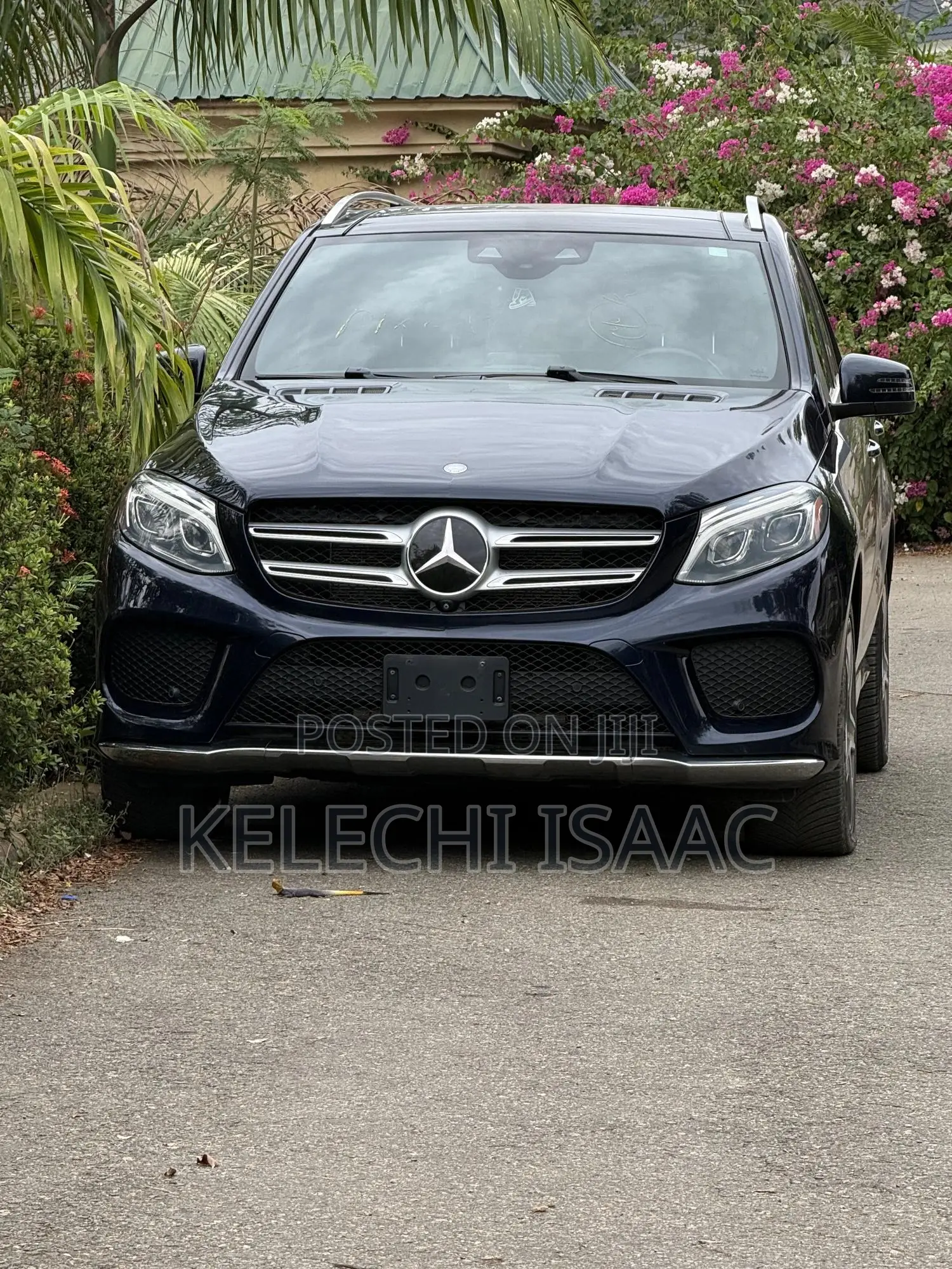Mercedes-Benz GLE-Class GLE 400 4MATIC 2017 Blue