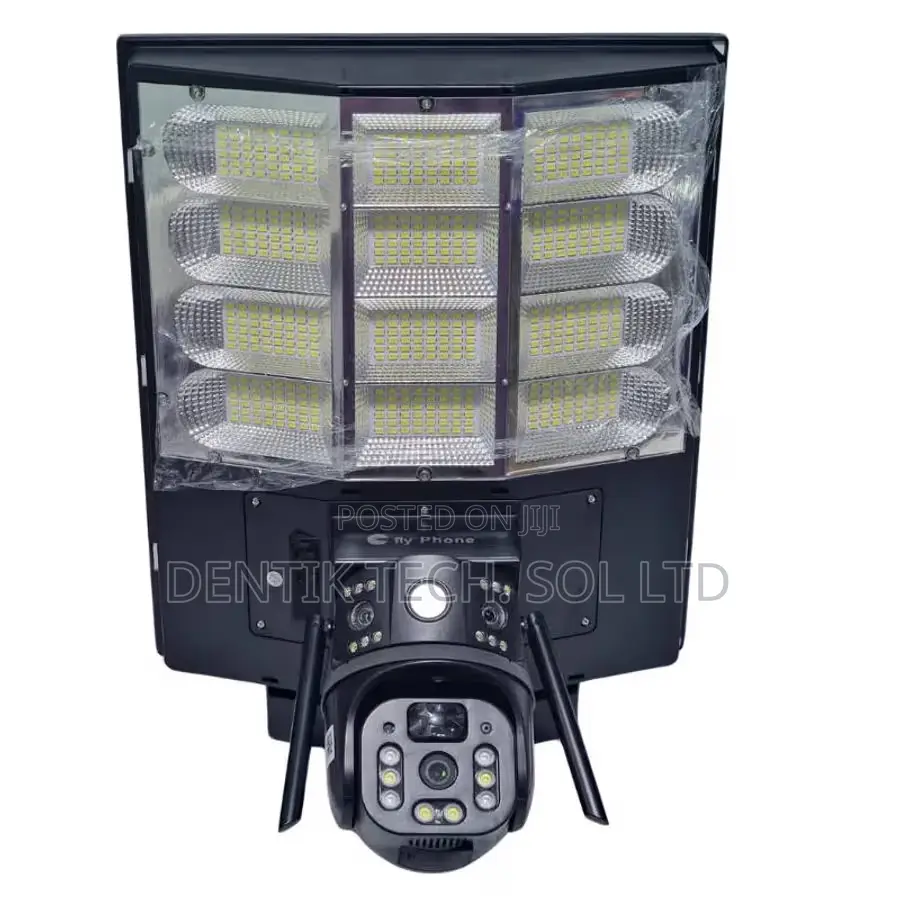 Ai 4g Dual Lens 450watts Solar Street Camera - V380 Pro
