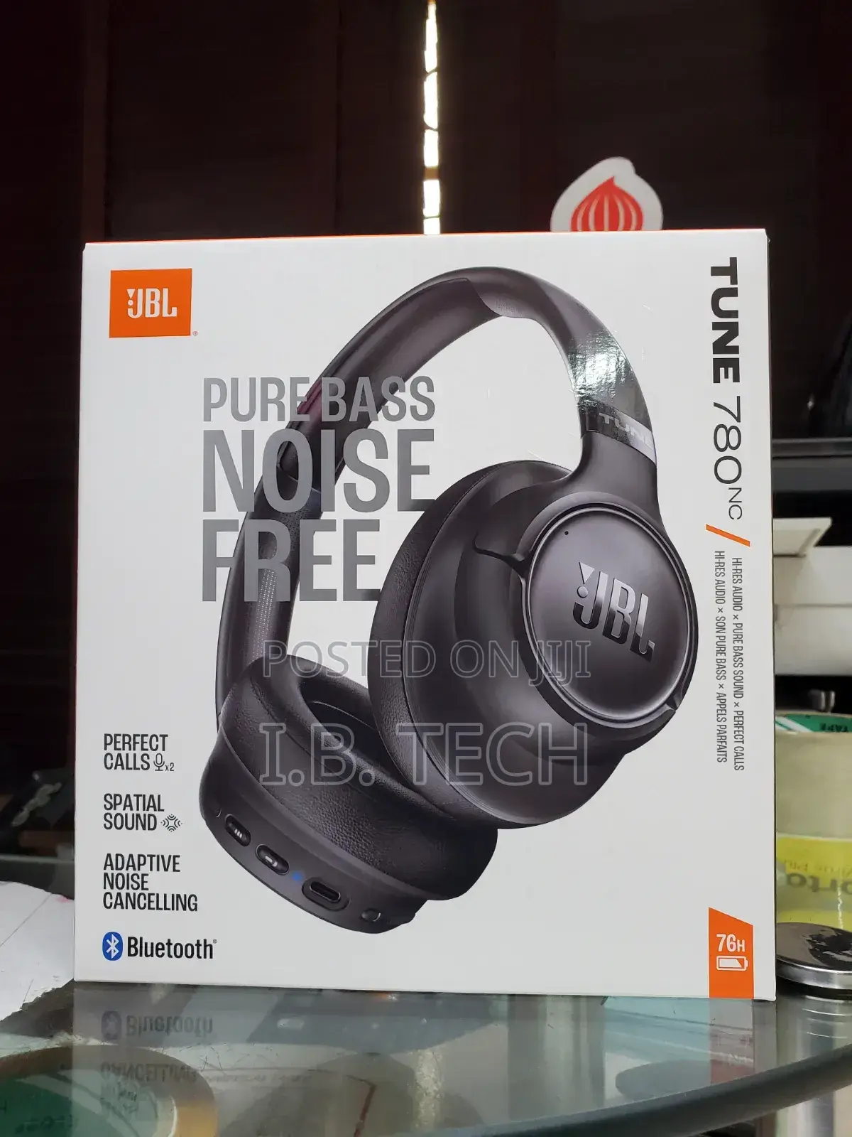 JBL Tune 780nc Bluetooth With Noise Canceling Headphones