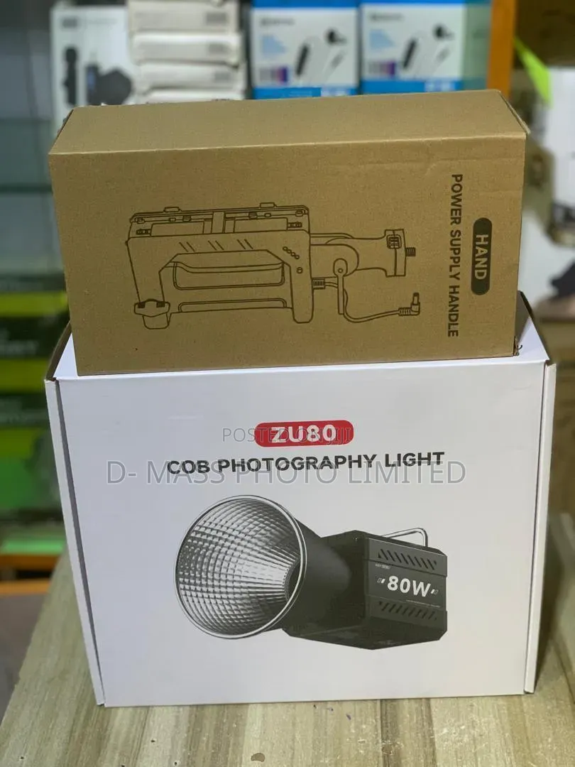 Zu80 Video Light With The Adapter
