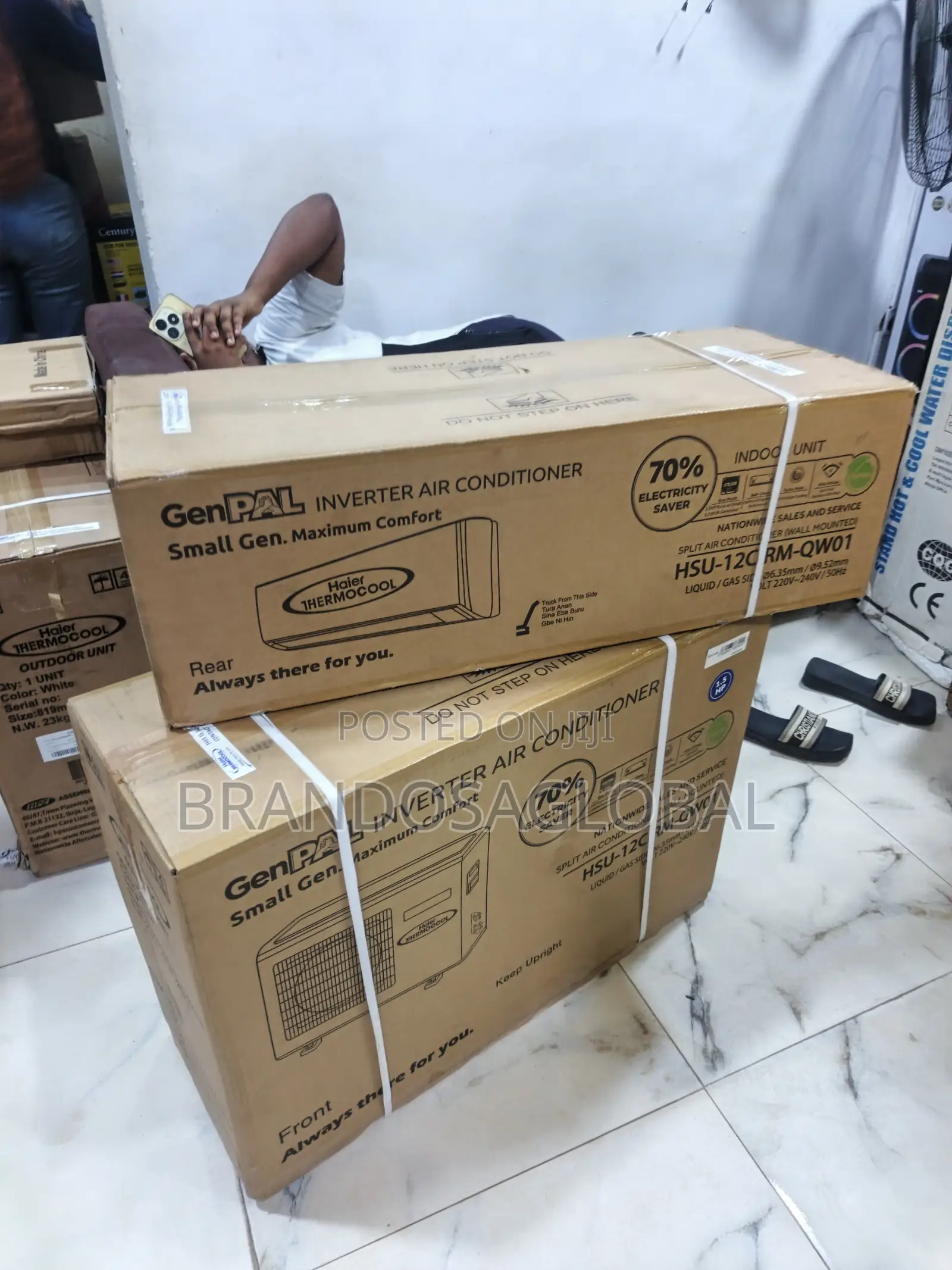 Haierthermocool Genpalinverter 1.5hp Ac Balanced Airflow- Hsu2cirmqwot