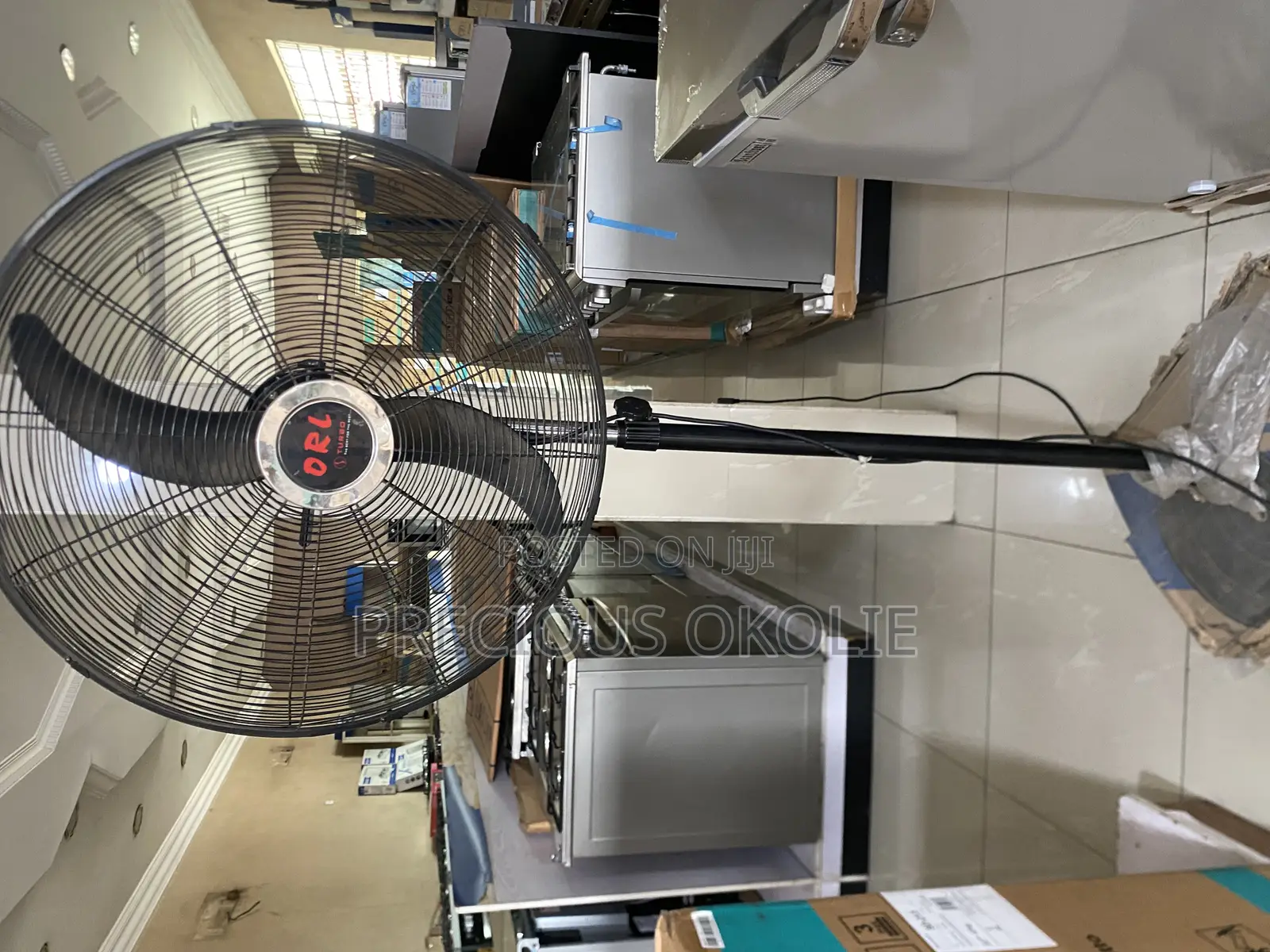 Orl 26 Inch Standing Industrial Fan