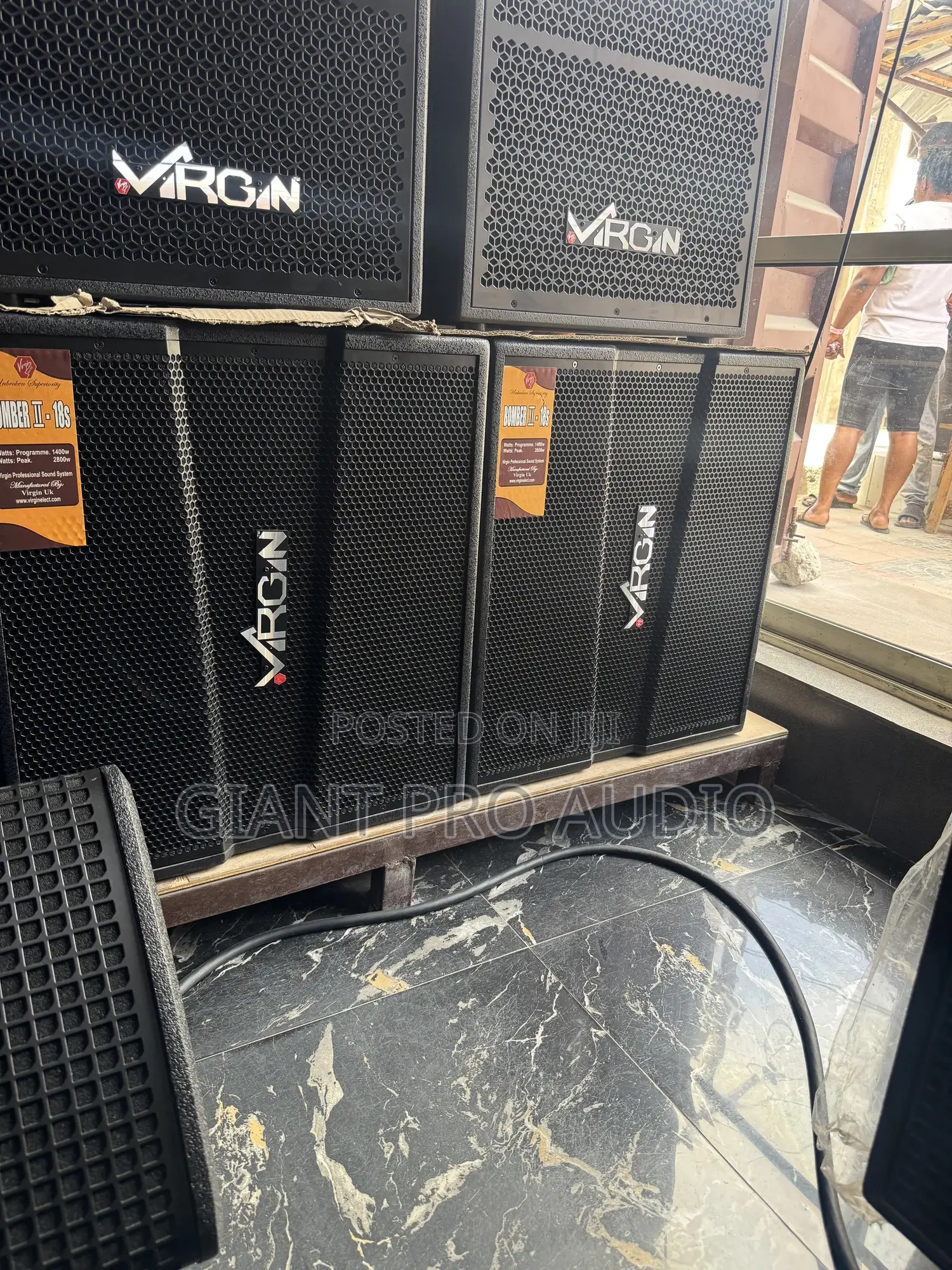 Virgin 18 Inches Single Subwoofer