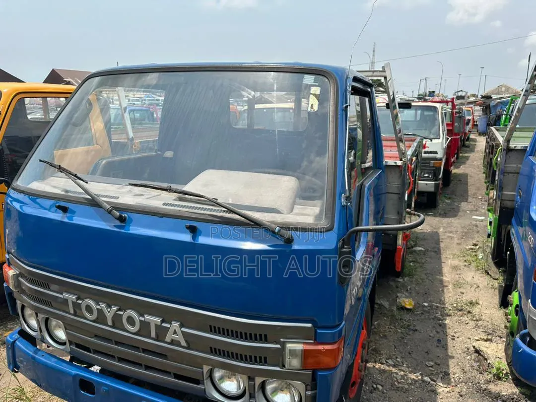 Blue Toyota Dyna 200