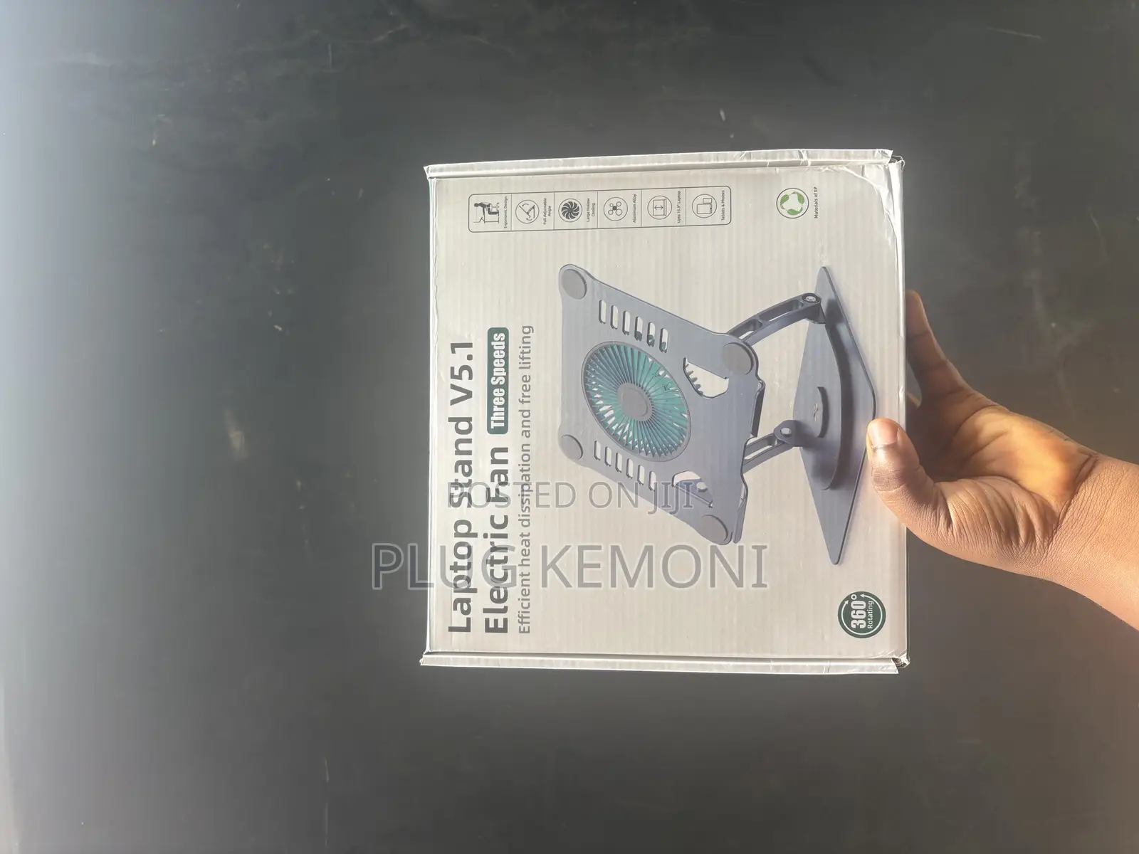 360° Laptop Stand V5.1 With Cooling Fan