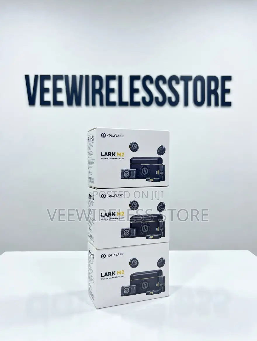 Hollyland Lark M2 Wireless Microphone for iPhone/Camera/Android/Pc